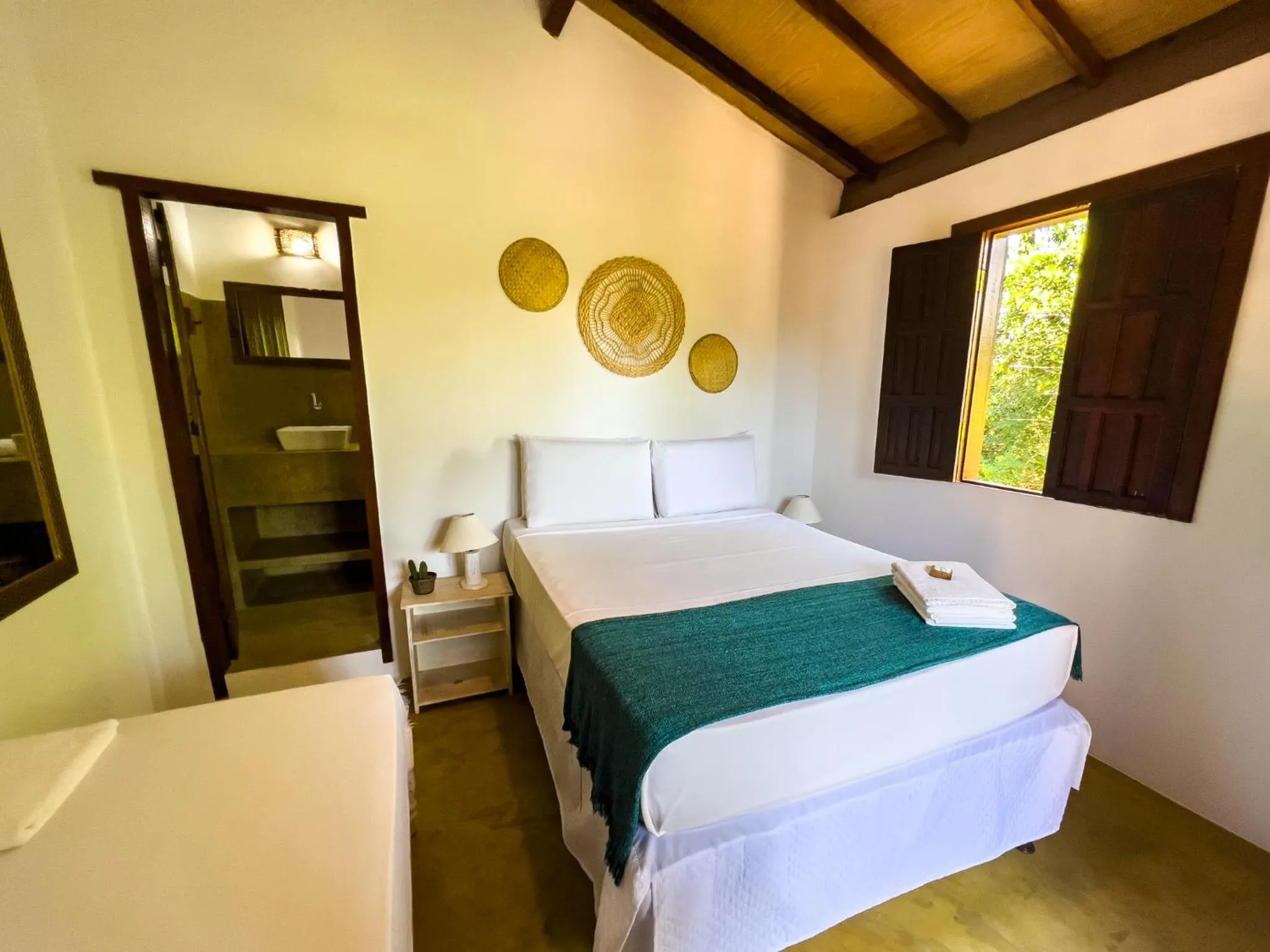 Bed in Pousada Beira Mar