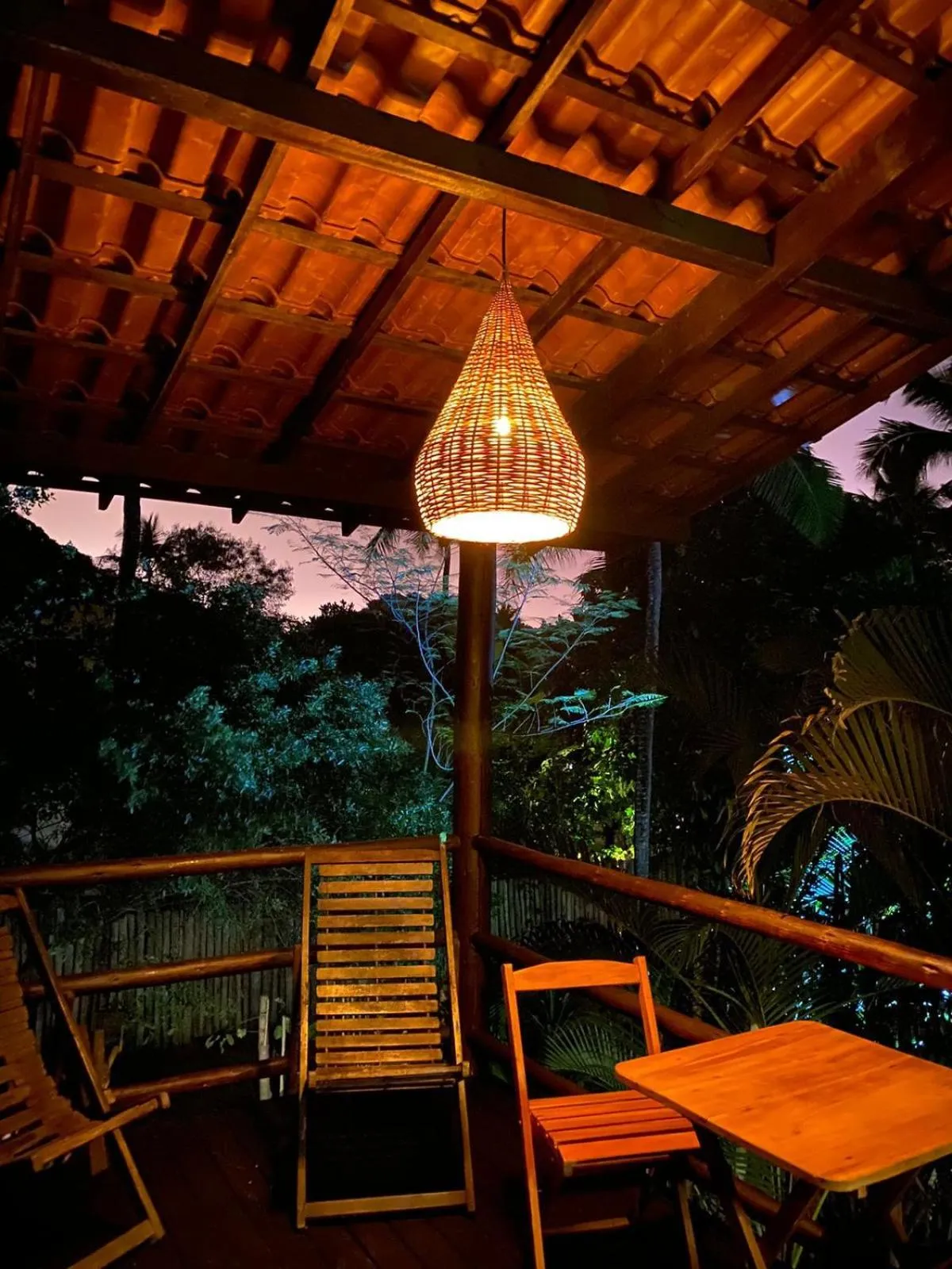 Balcony/Terrace in Pousada Beira Mar