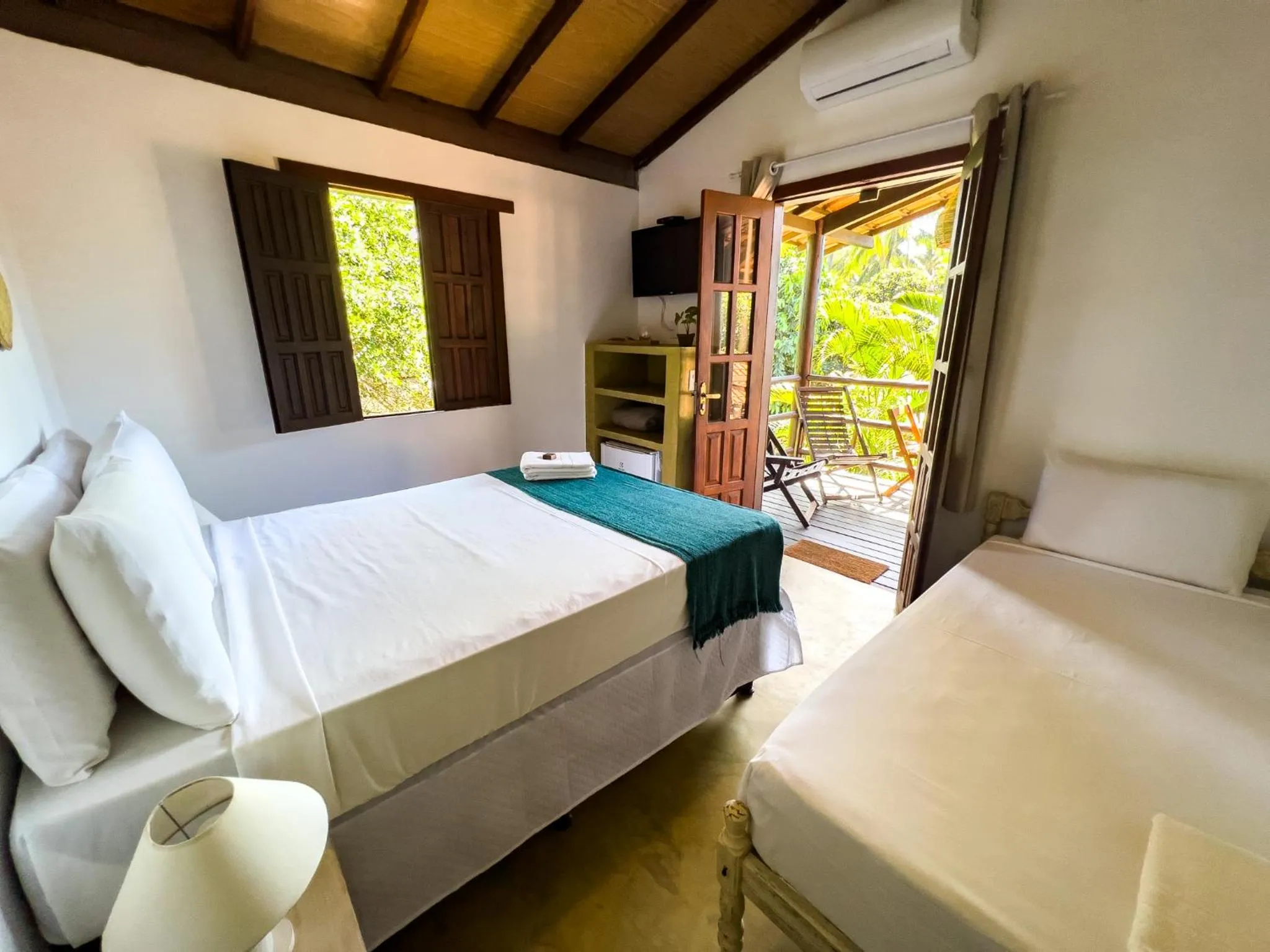 Bed in Pousada Beira Mar