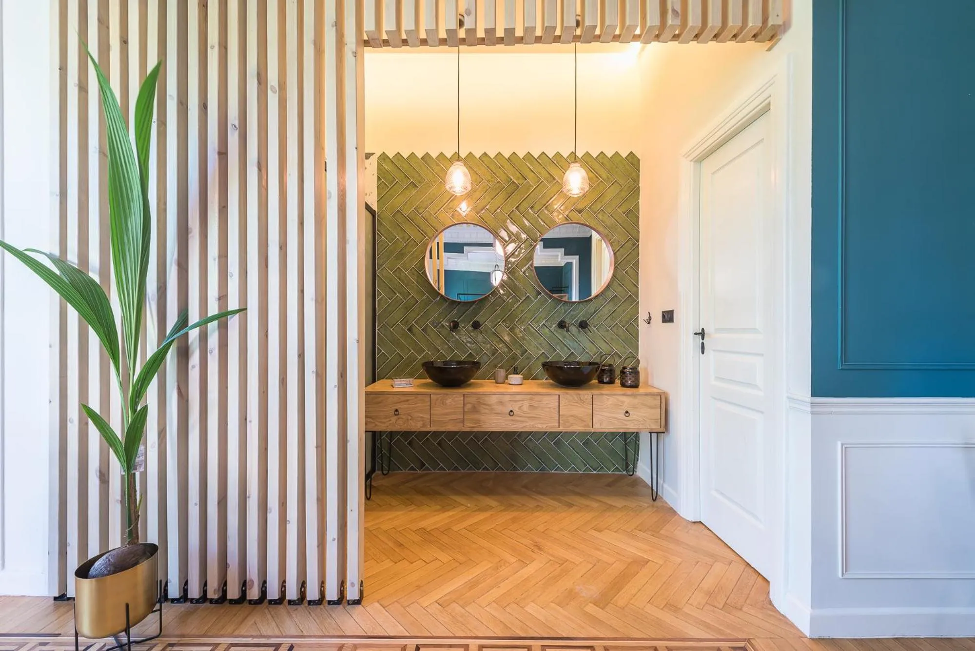 Bathroom in Moon And Stars Athens