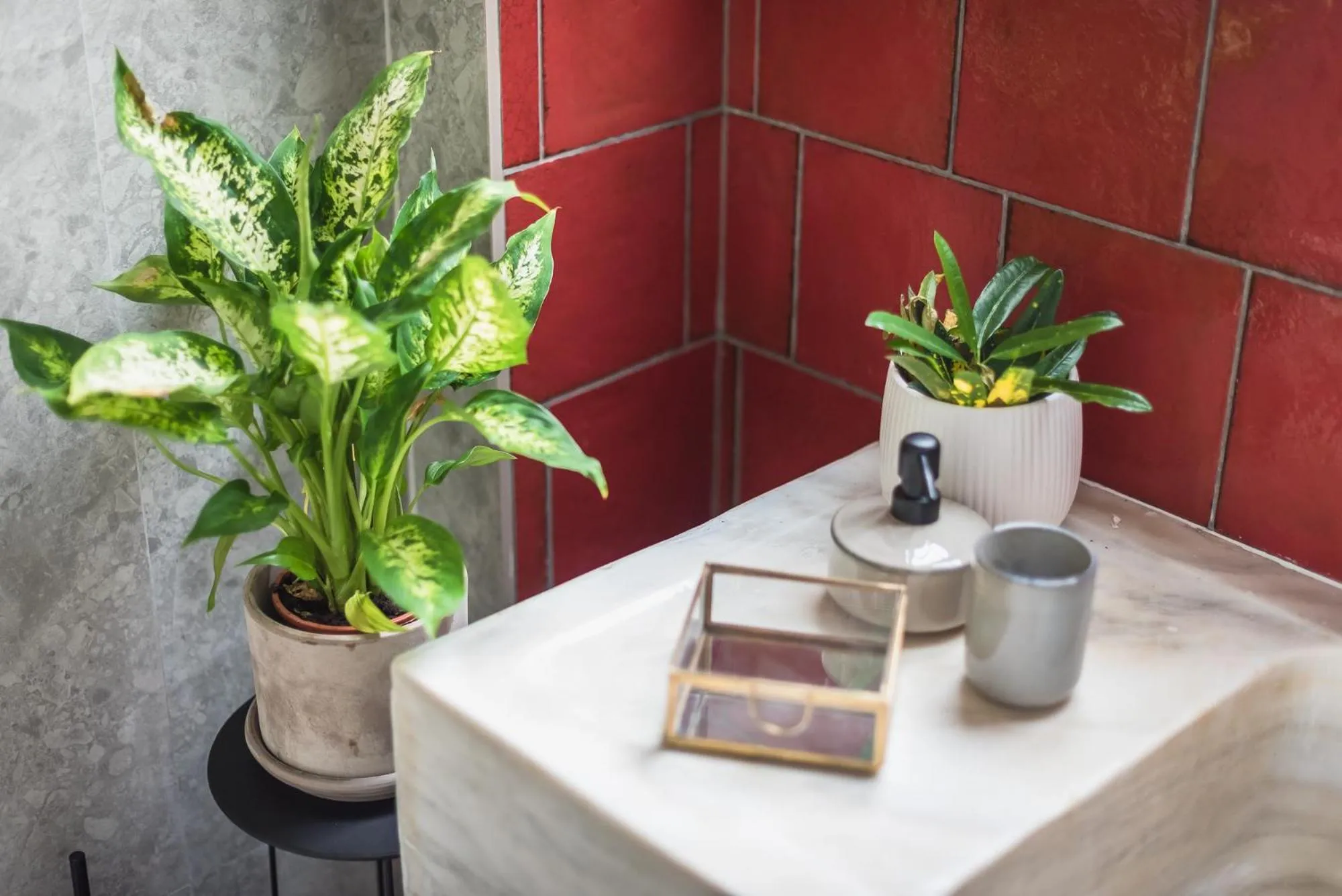 Bathroom in Moon And Stars Athens