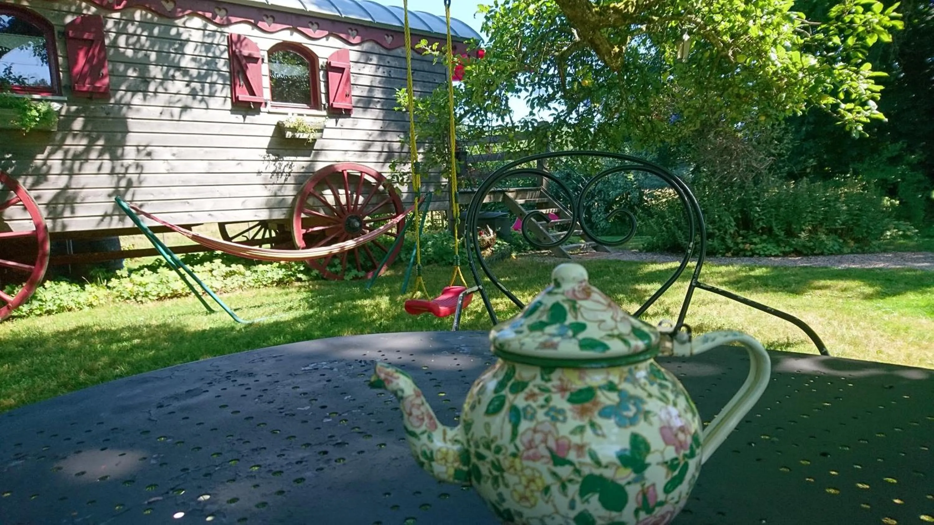 Garden in Roulotte le temps de rever