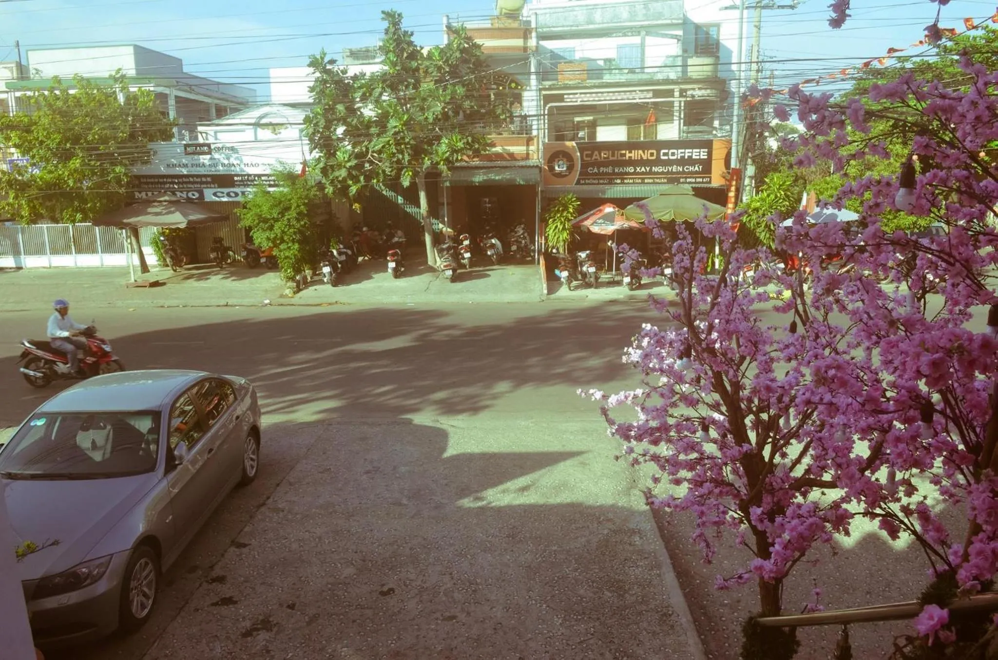 Street view in Thanh Binh Hotel