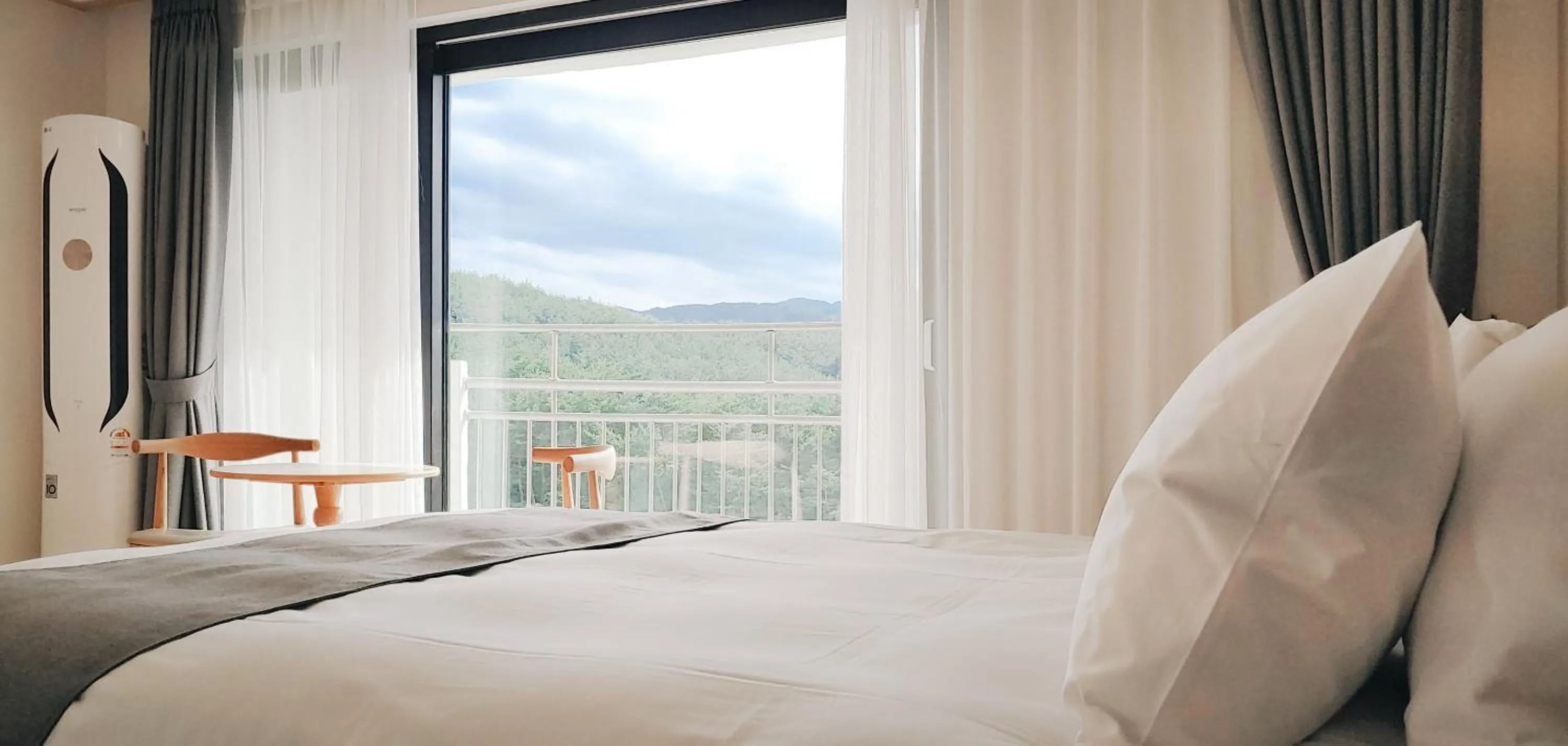Bed in The N Resort Hotel&Spa YangYang