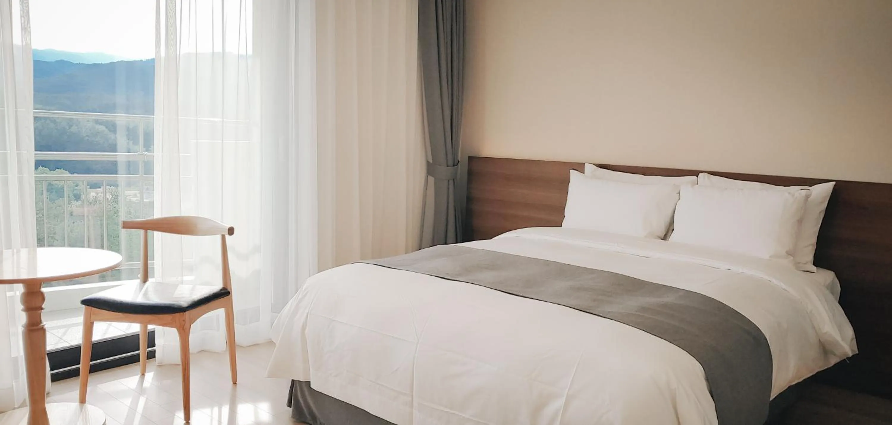 Bed in The N Resort Hotel&Spa YangYang