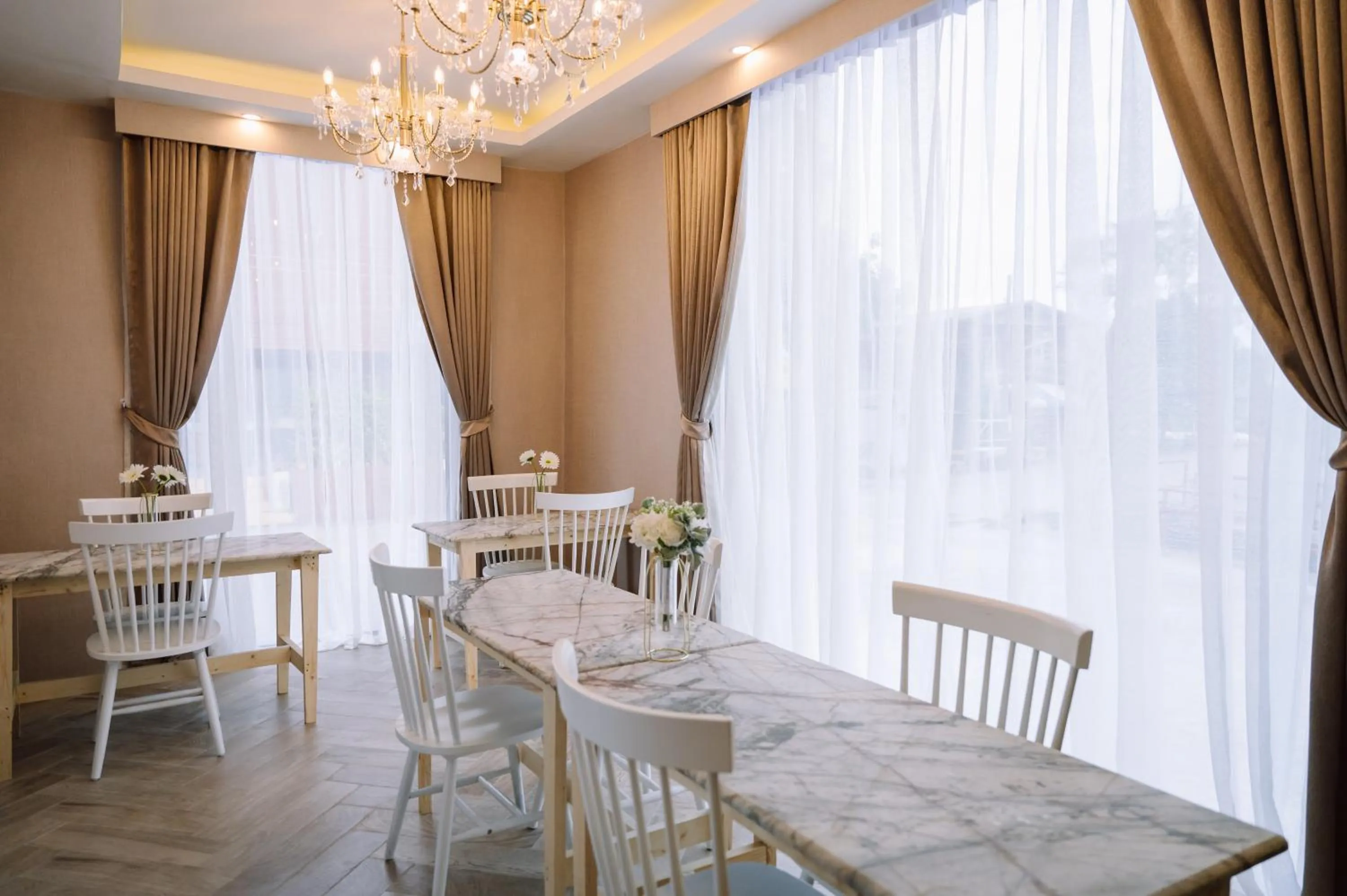 Dining area in The Cape Hotel