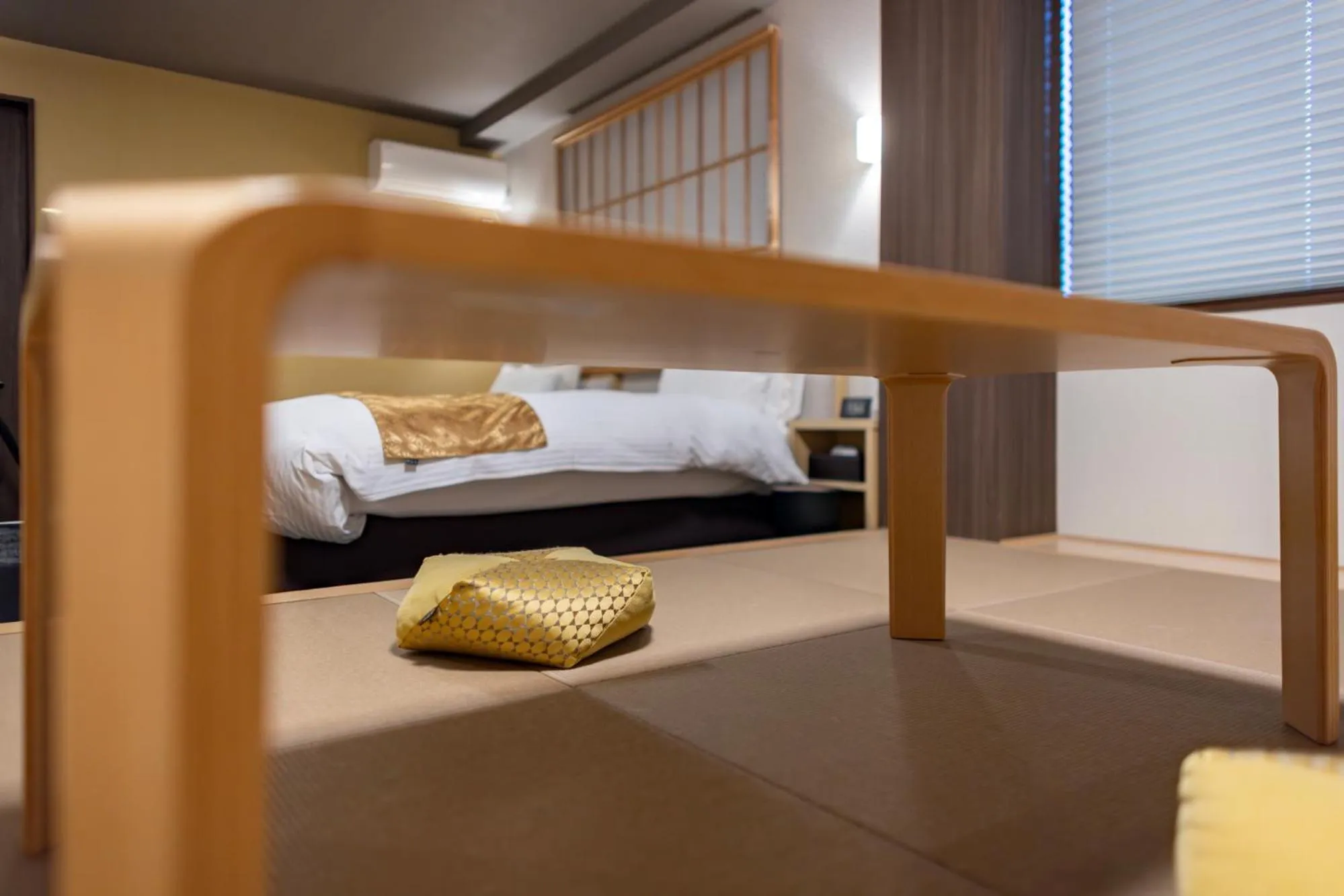 Photo of the whole room, Bed in MADOKA Kyoto station west