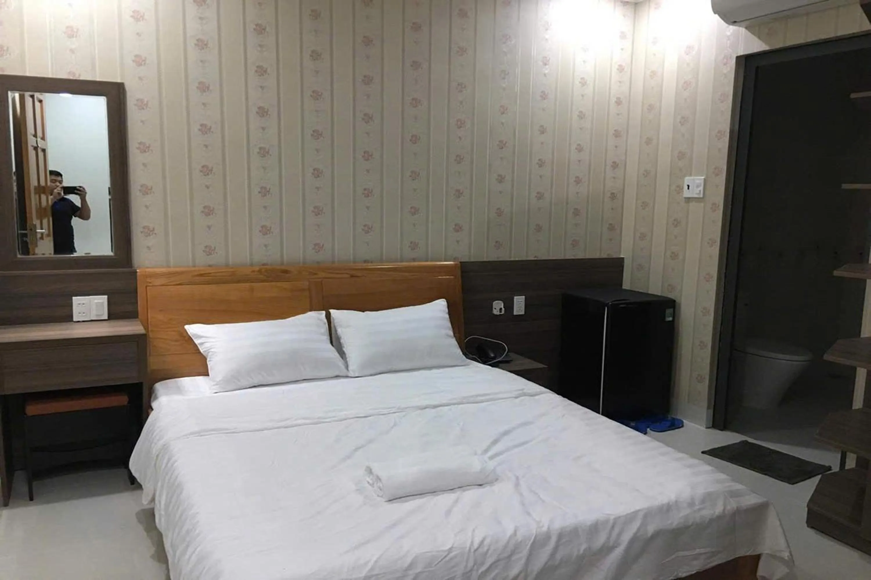 Bed in Nhat Thu Hotel & Apartment