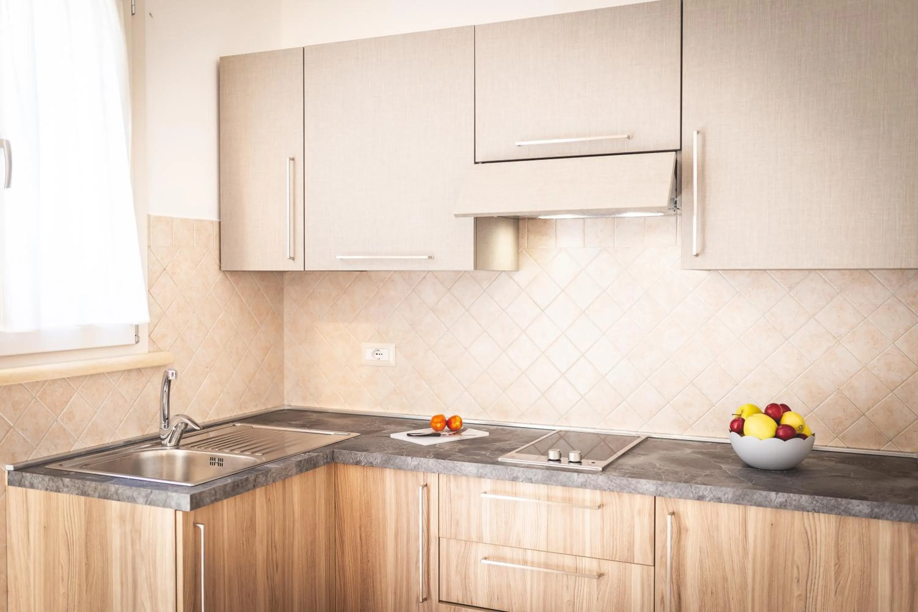 Kitchen or kitchenette in Hotel Residence Vallecorsa