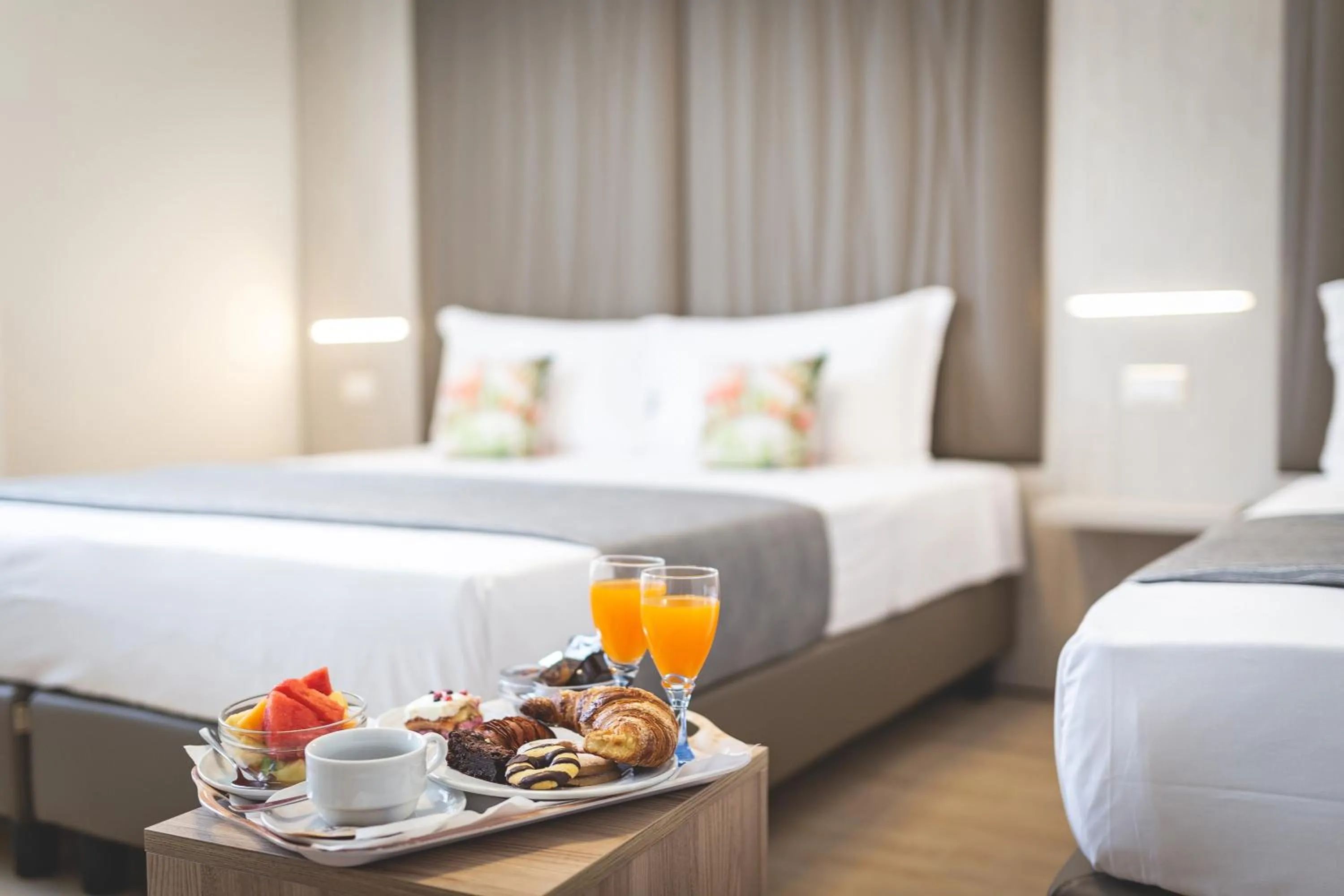 Bedroom, Bed in Hotel Residence Vallecorsa