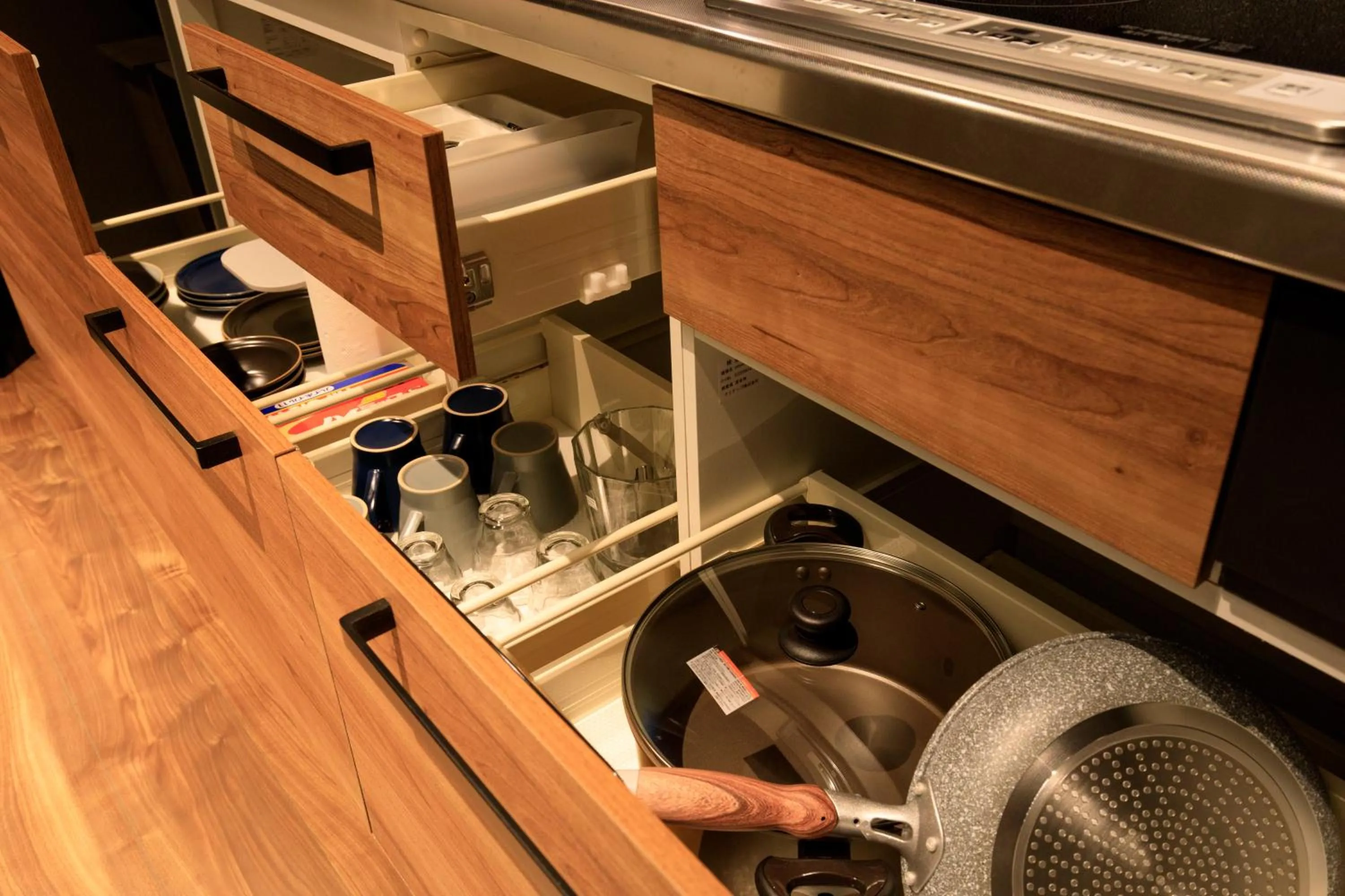 Kitchen or kitchenette in HOTEL&CO