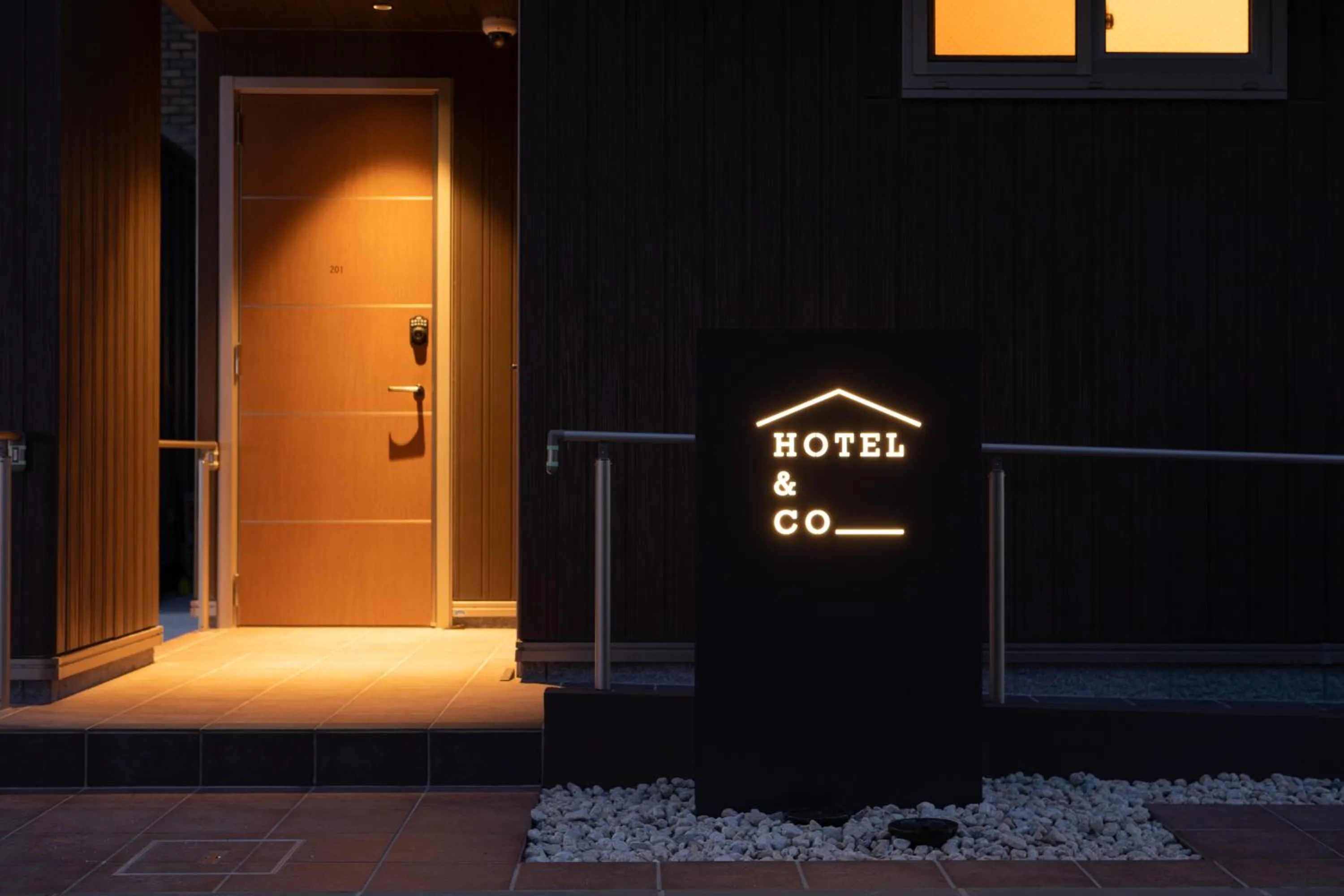 Facade/entrance in HOTEL&CO