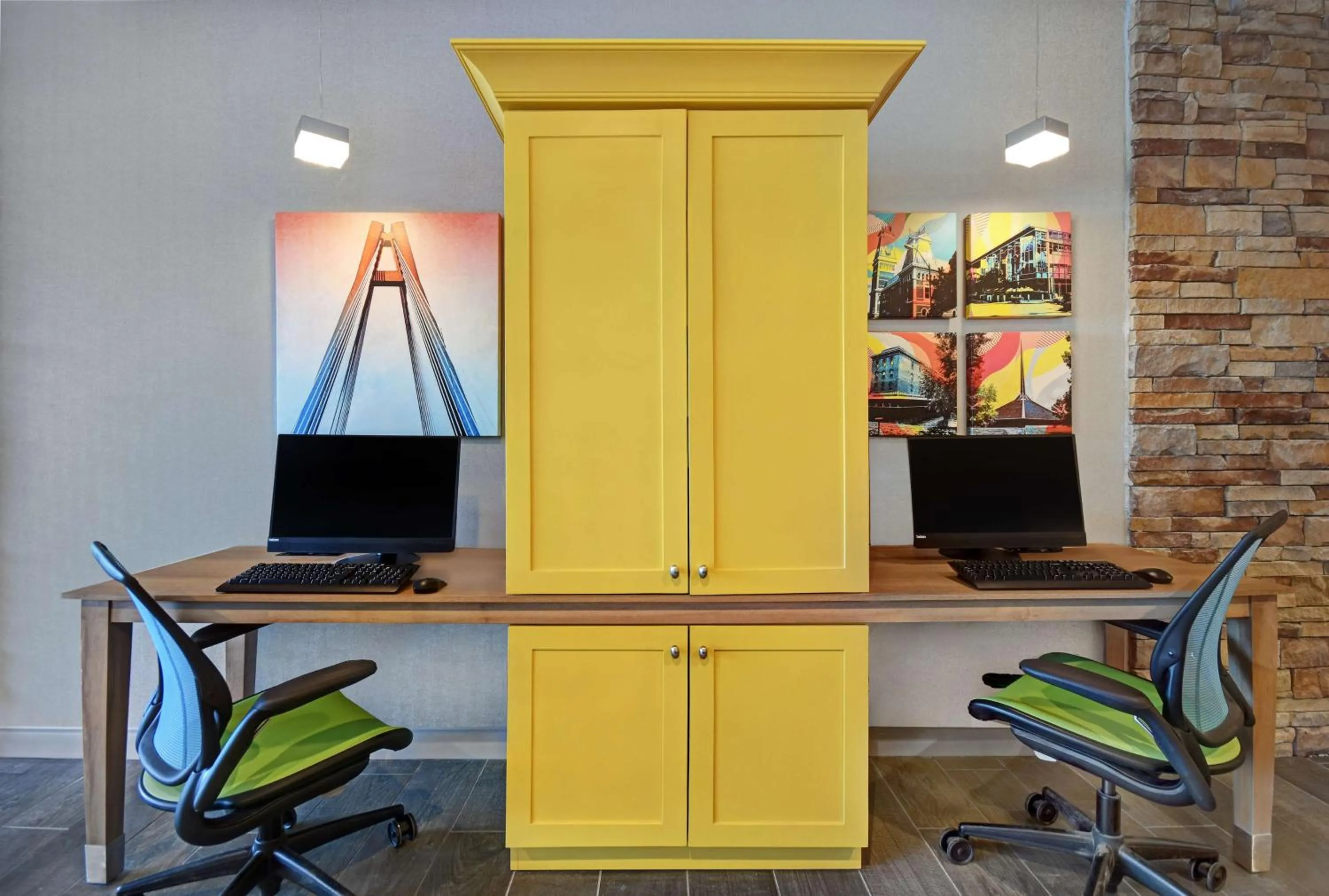 Lobby or reception in Home2 Suites By Hilton Columbus