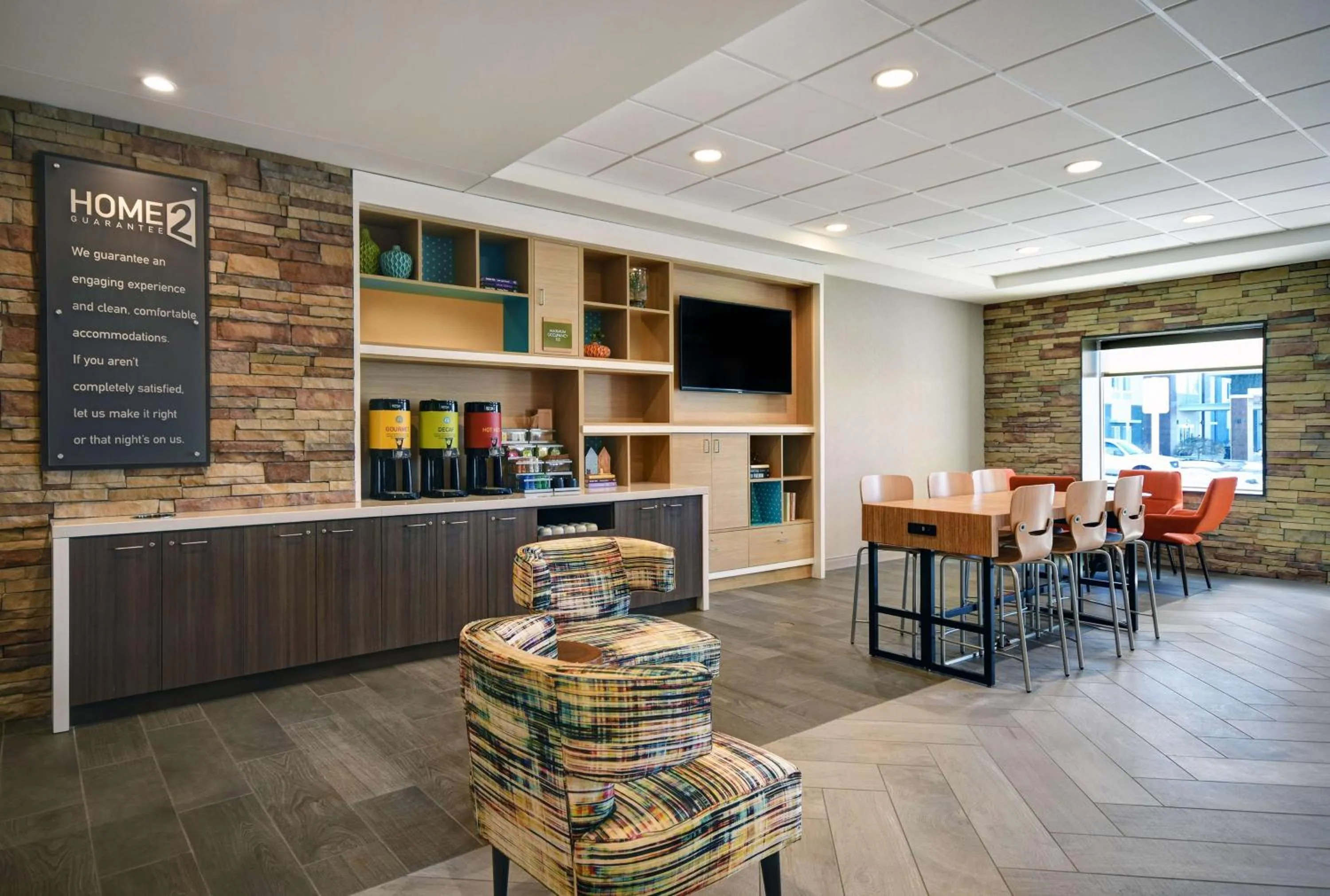 Lobby or reception in Home2 Suites By Hilton Columbus
