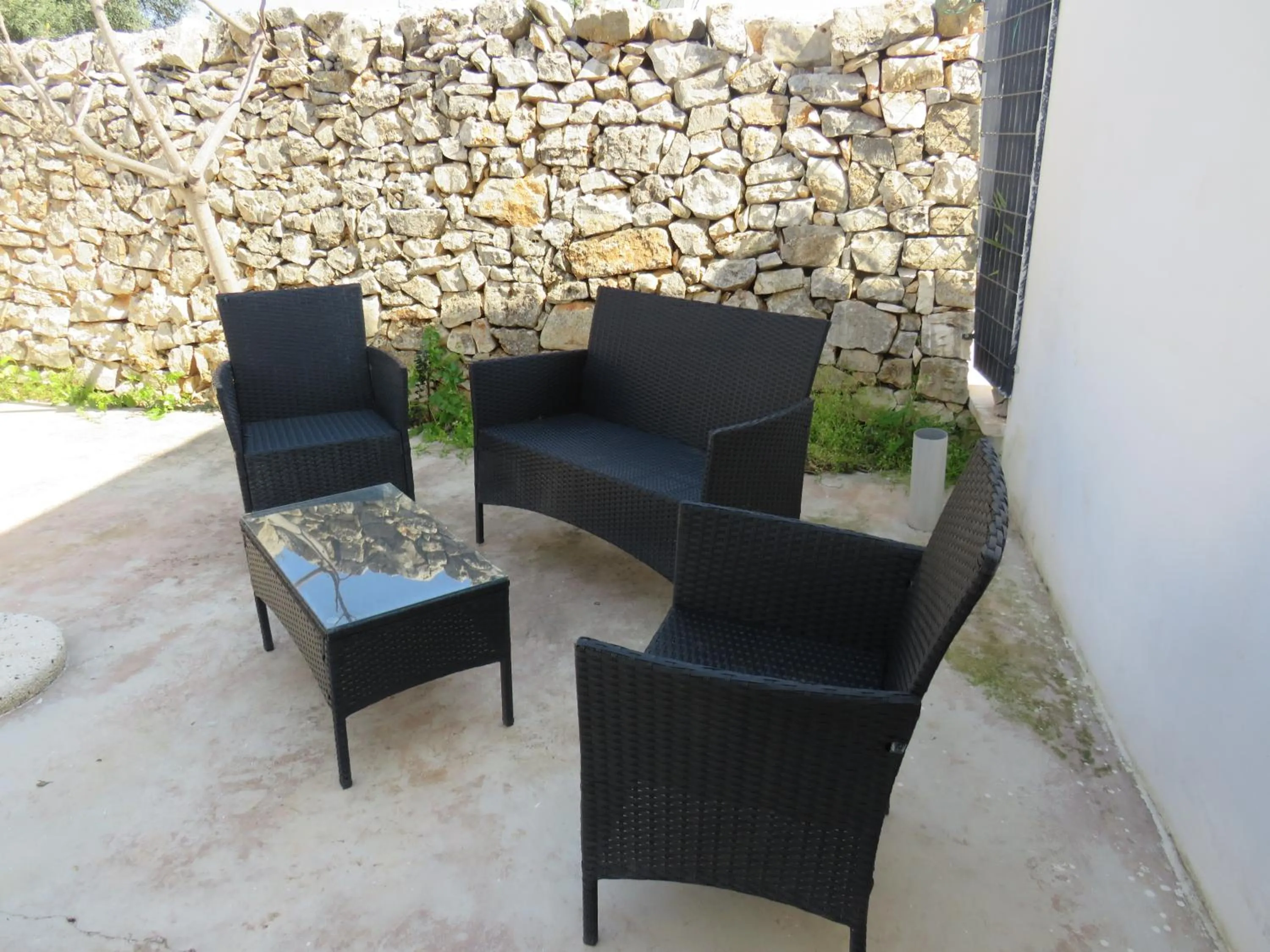 Patio in Masseria Borgo Santuri