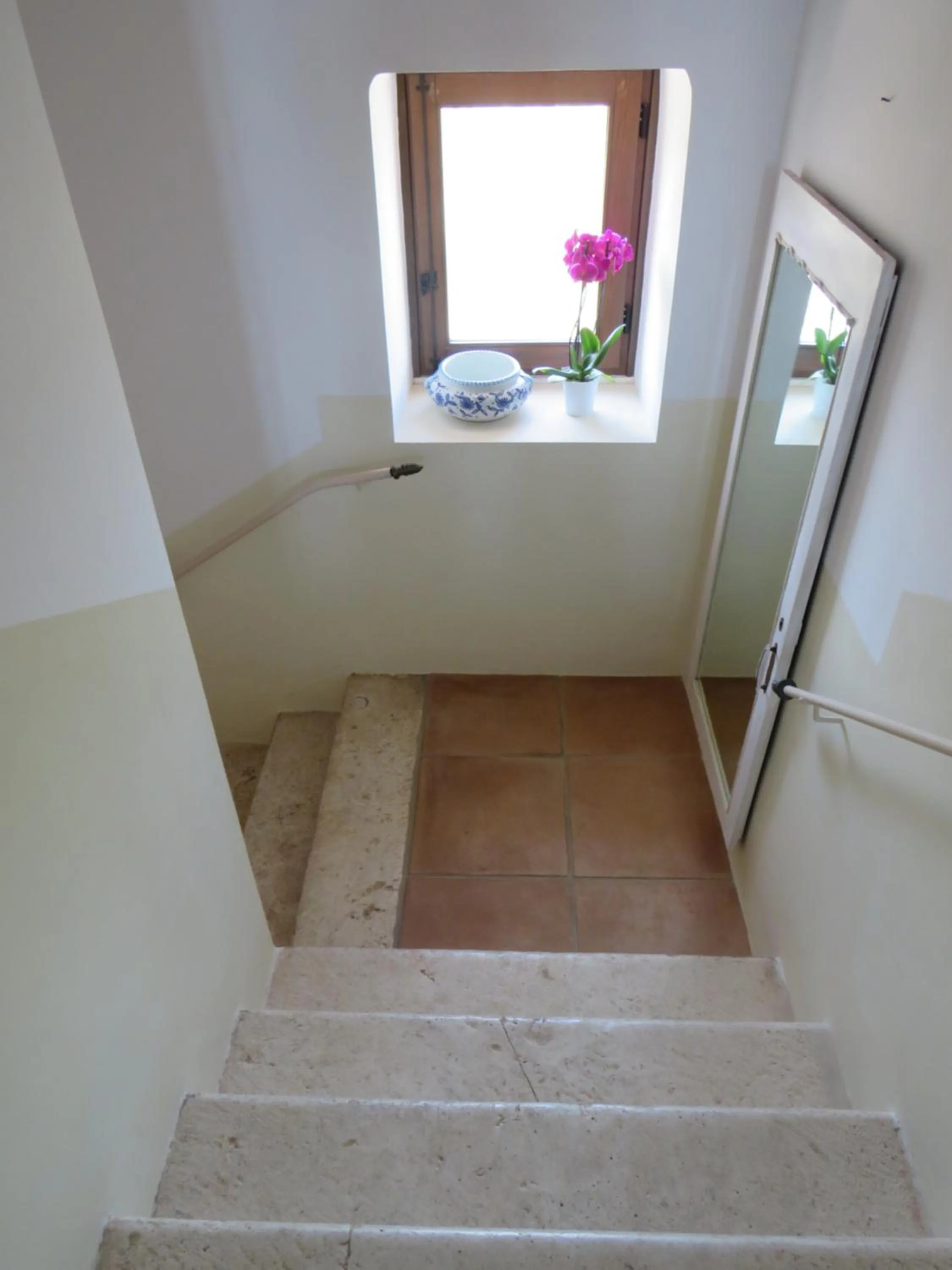 Decorative detail in Masseria Borgo Santuri