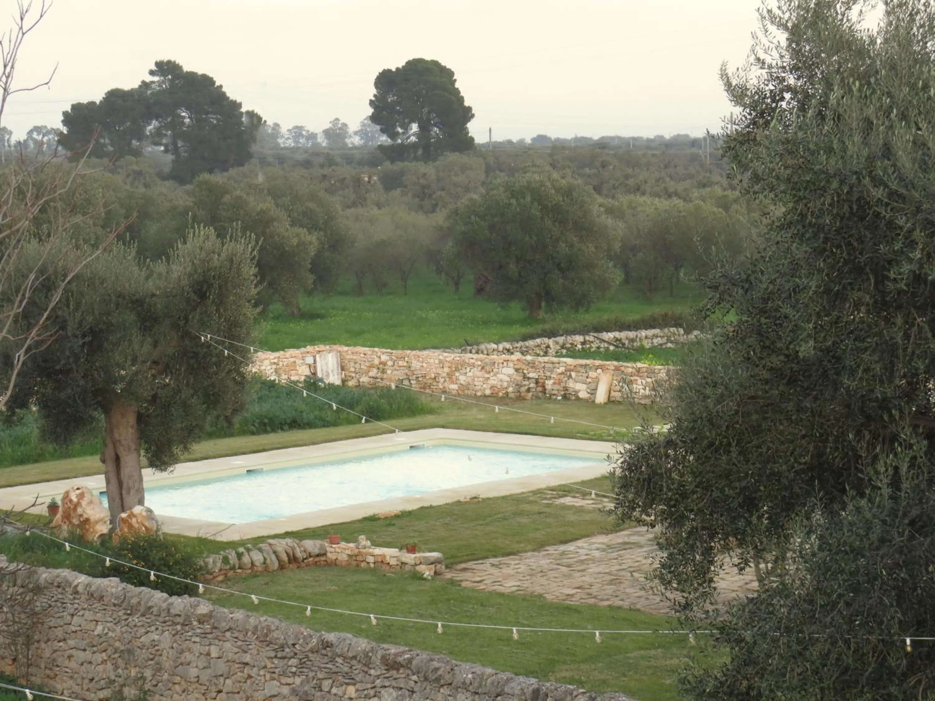 Swimming pool in Masseria Borgo Santuri