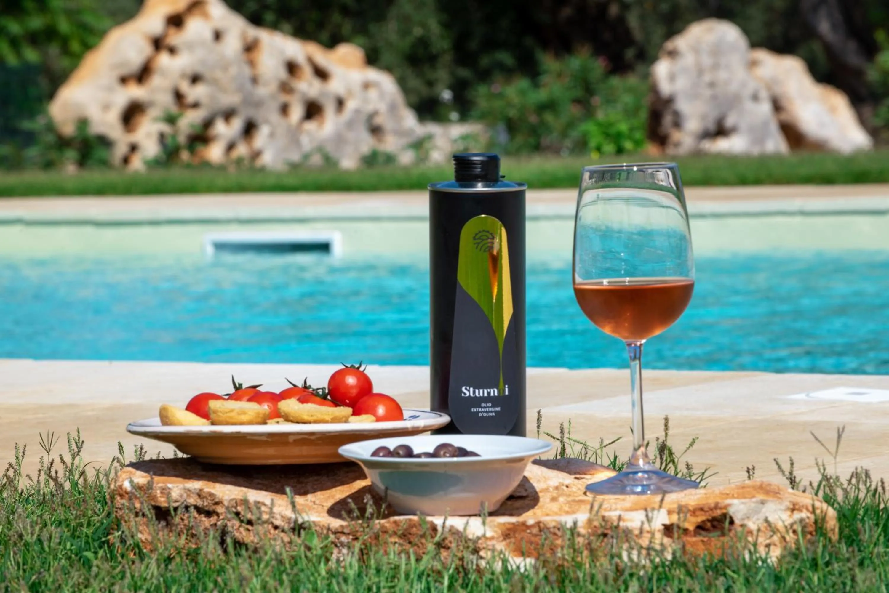 Food and drinks in Masseria Borgo Santuri