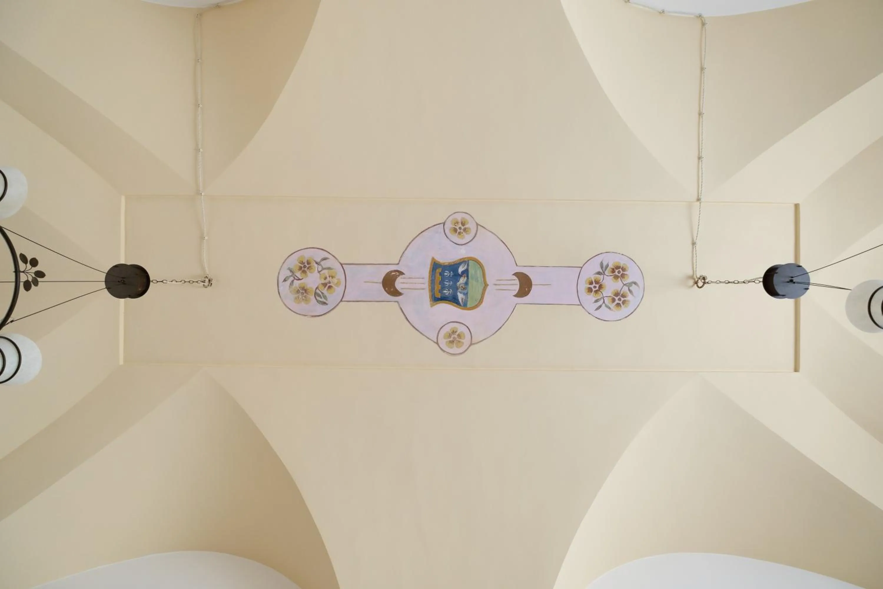 Decorative detail in Masseria Borgo Santuri