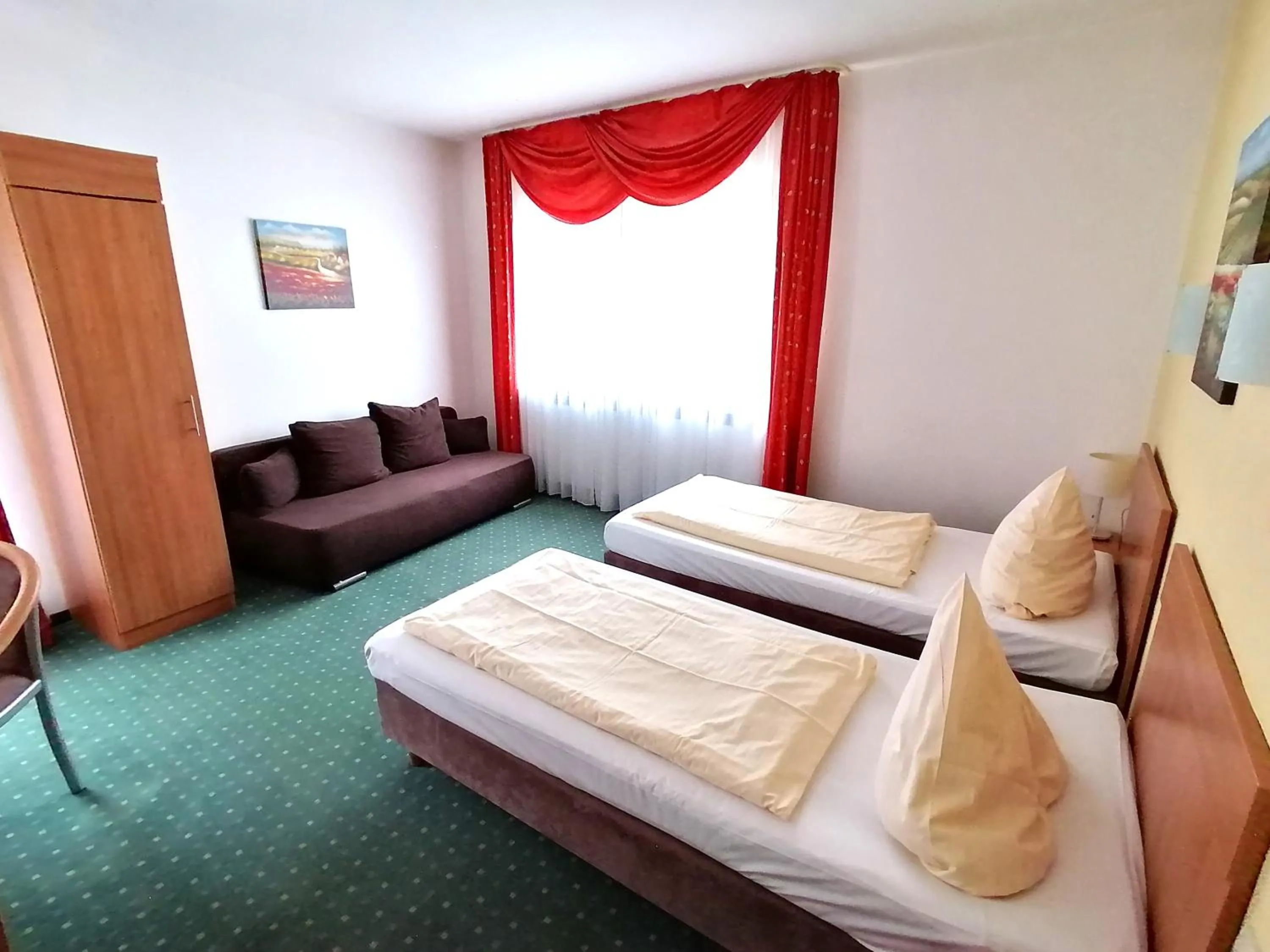 Bed in Landhotel Adler