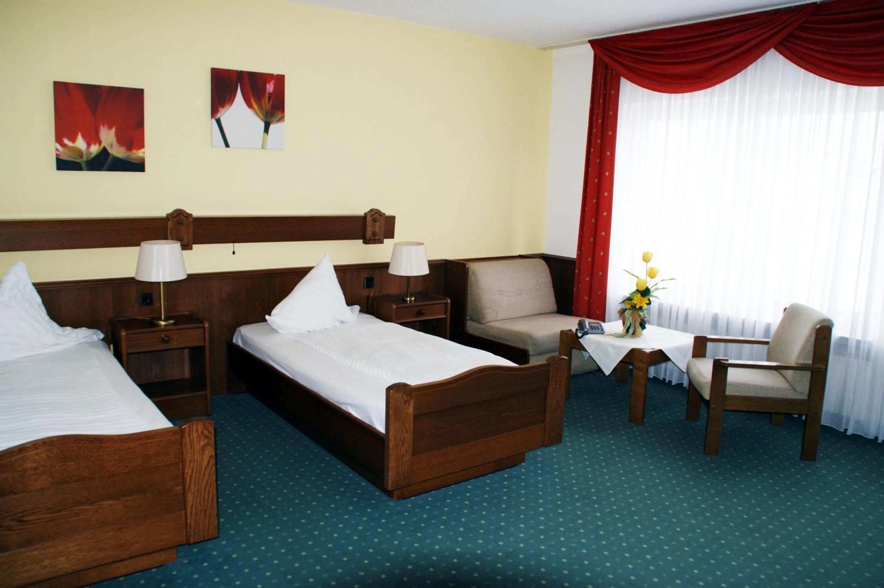 Bed in Landhotel Adler