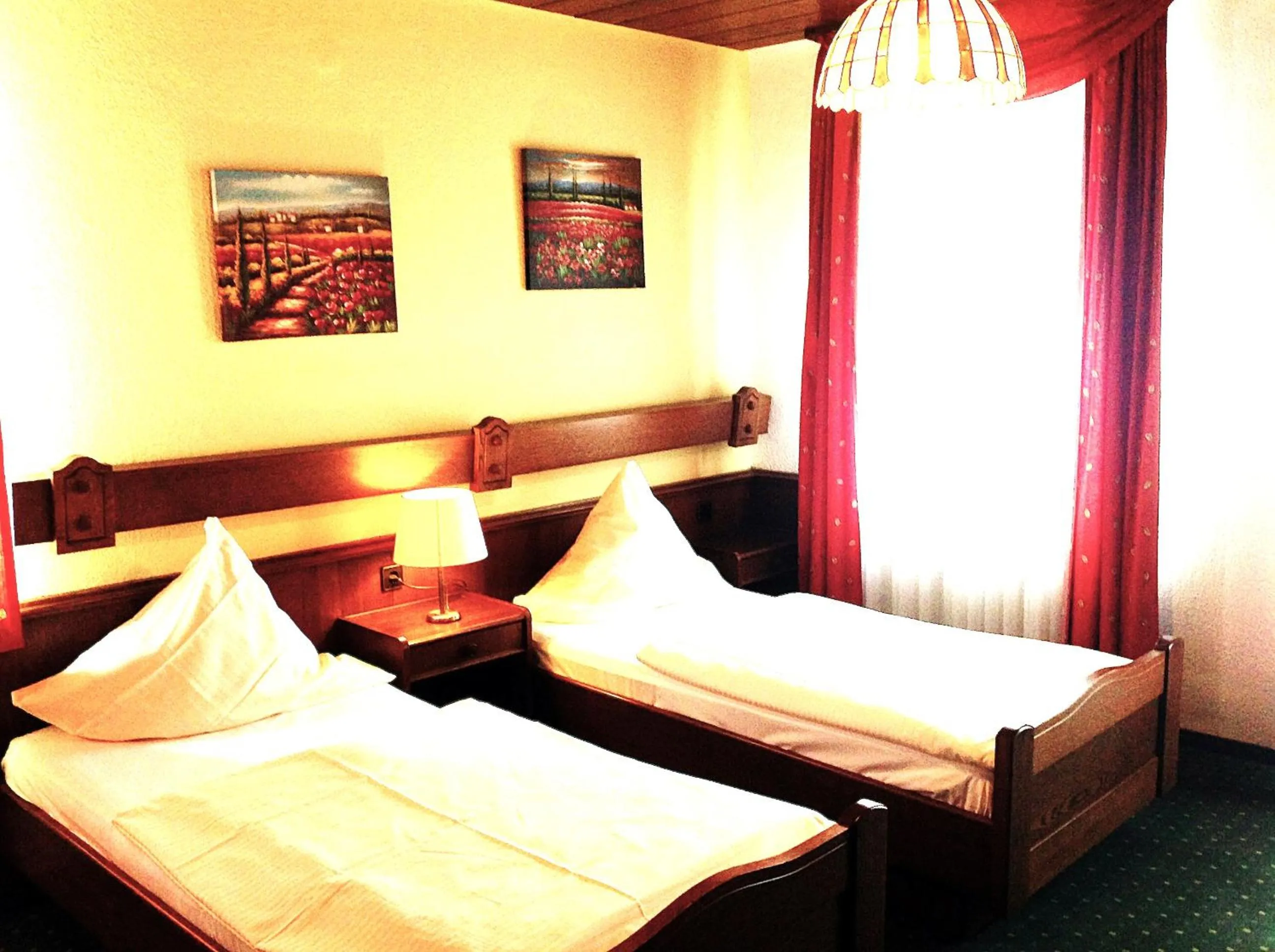 Bed in Landhotel Adler