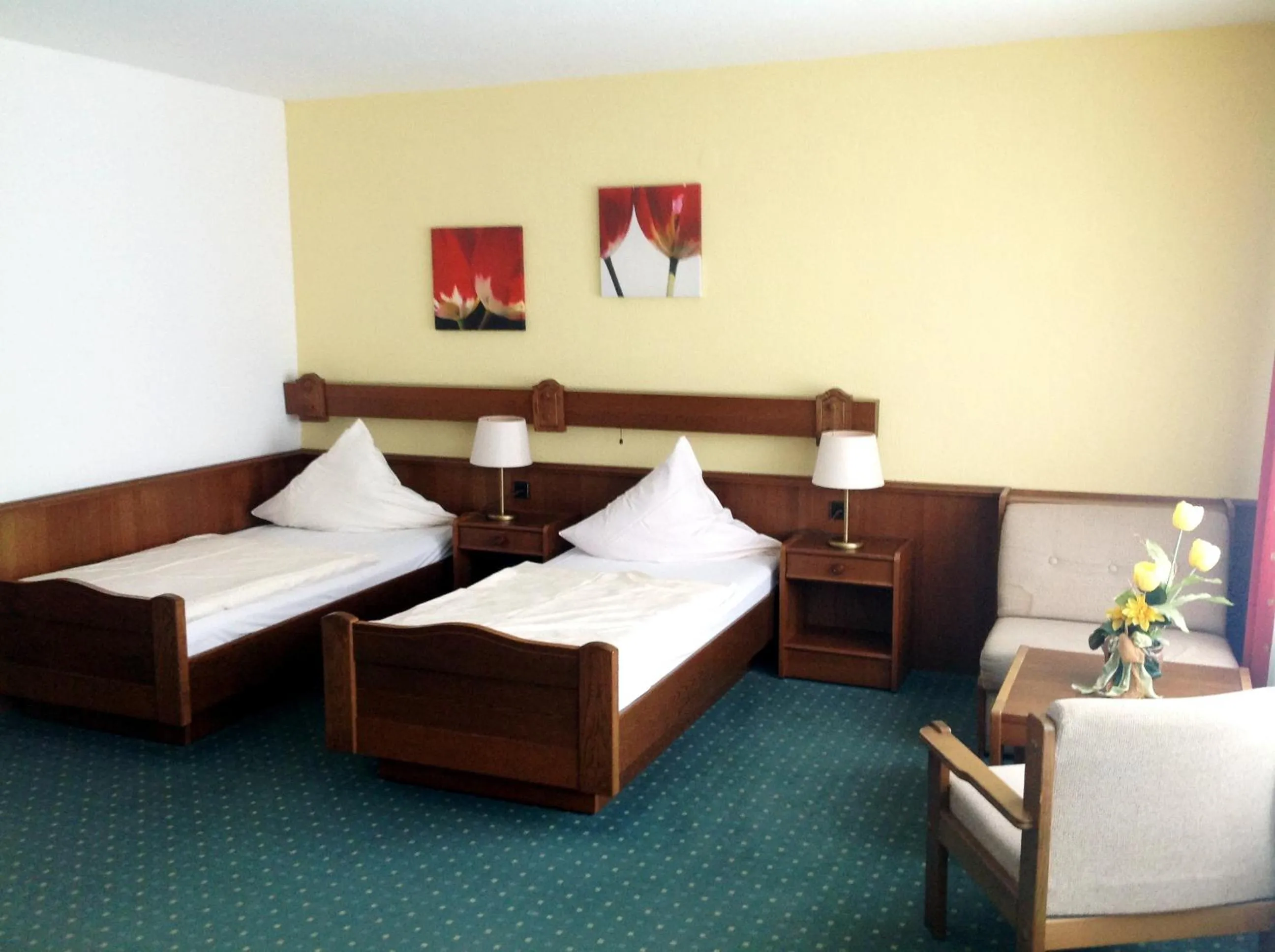 Bed in Landhotel Adler