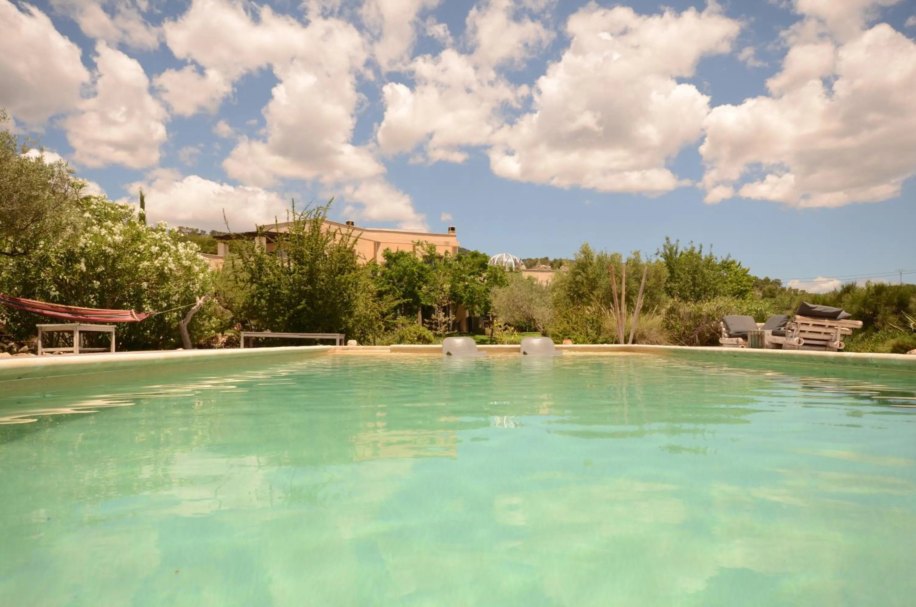 Natural landscape in El Pao Spa