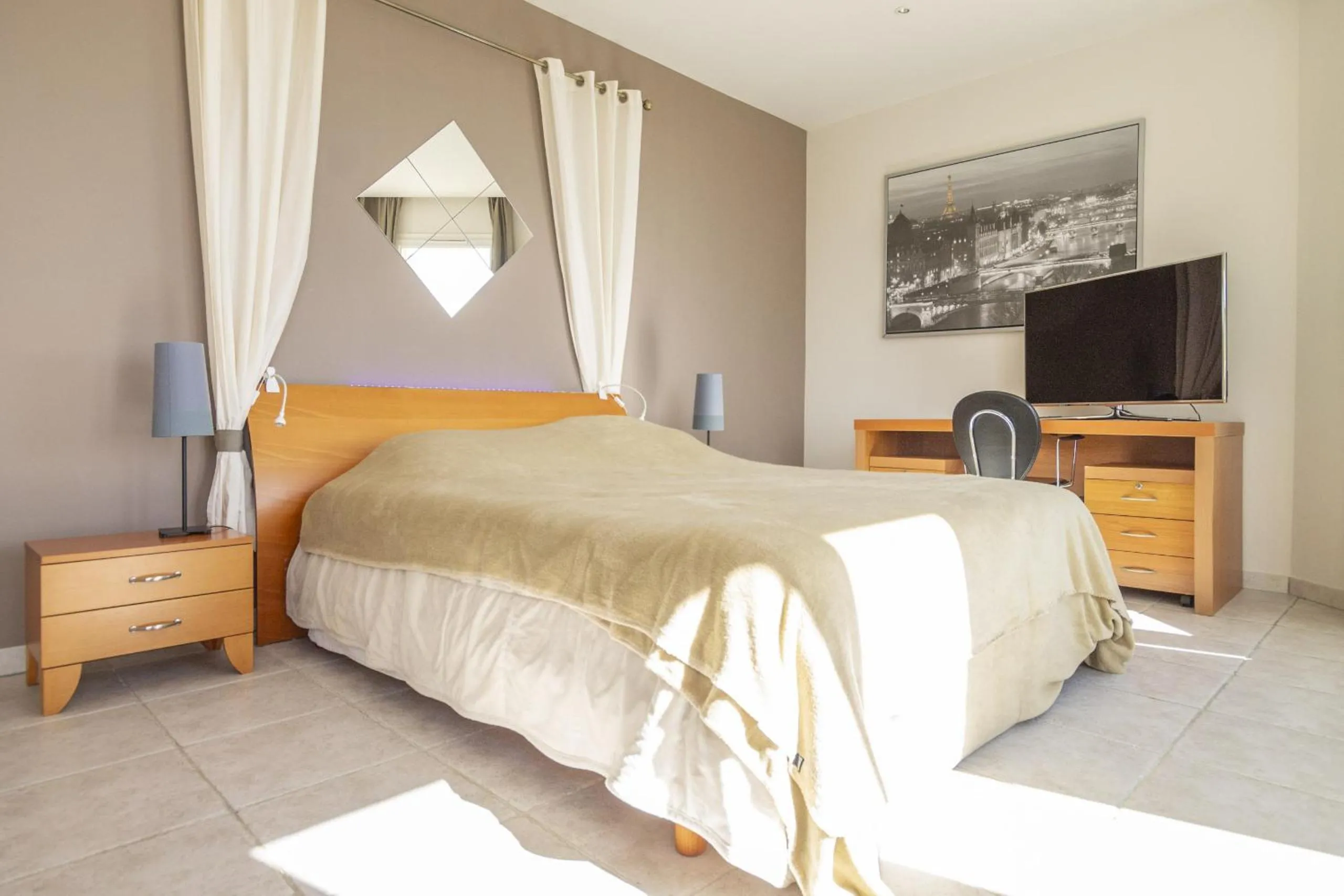 Bed in Villa Lili Rose