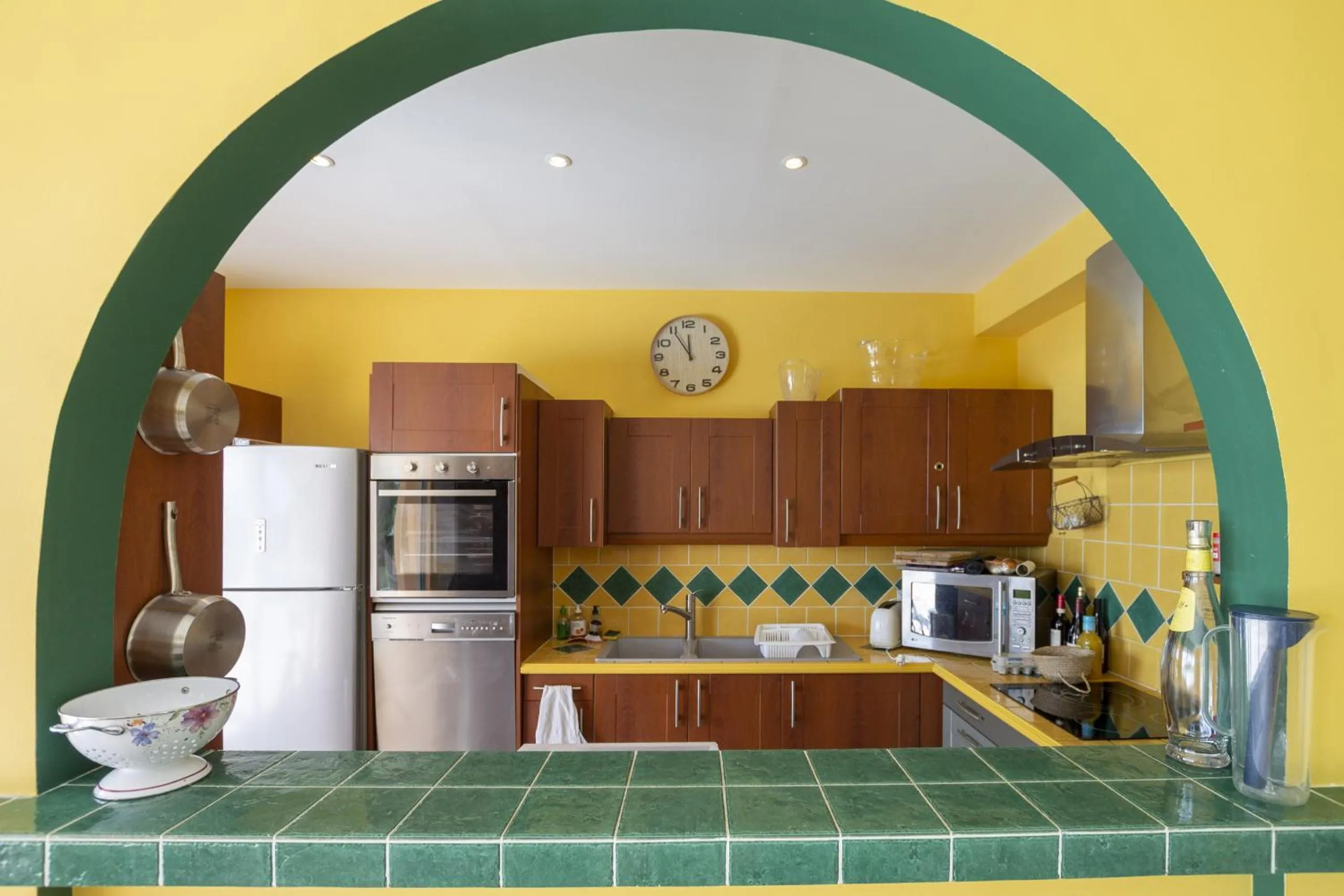 Kitchen or kitchenette in Villa Lili Rose