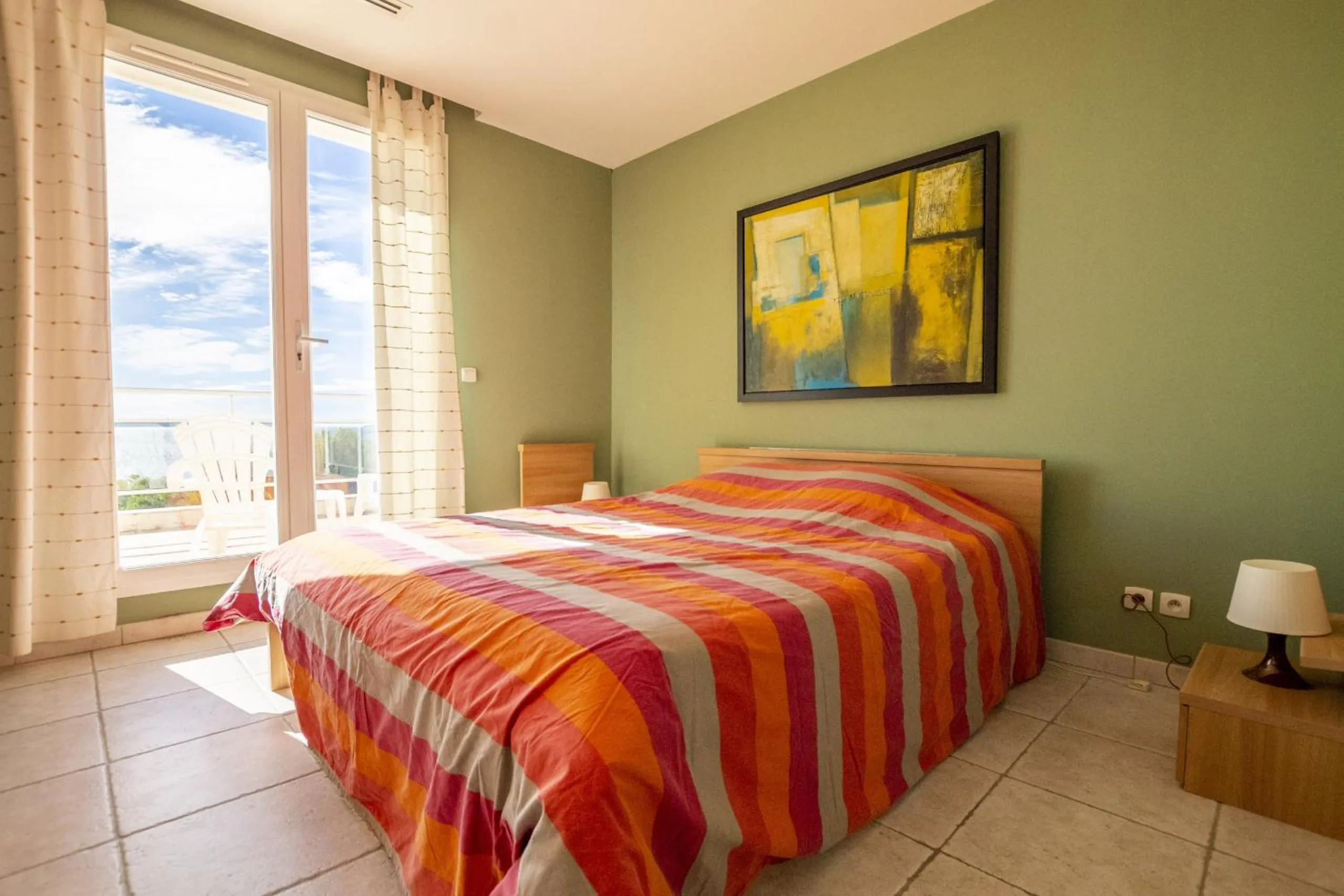 Bed in Villa Lili Rose