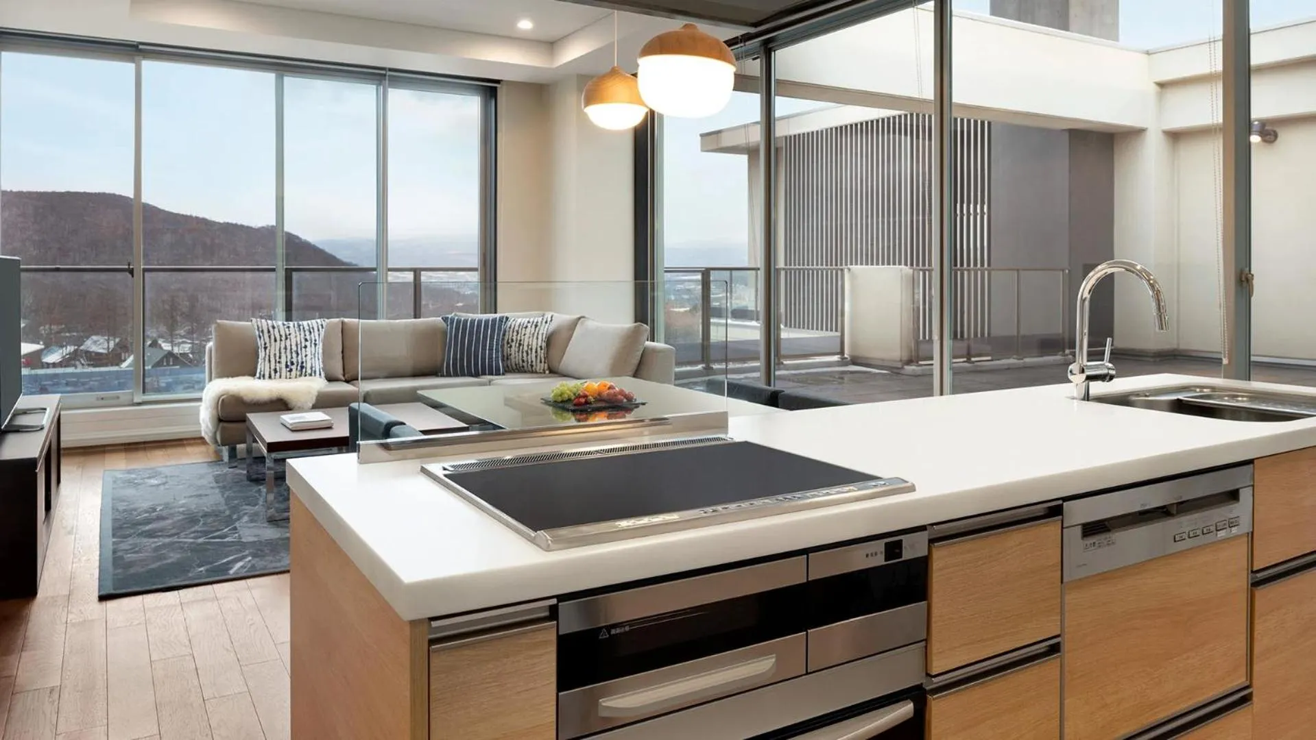 Kitchen or kitchenette in Chatrium Niseko Japan