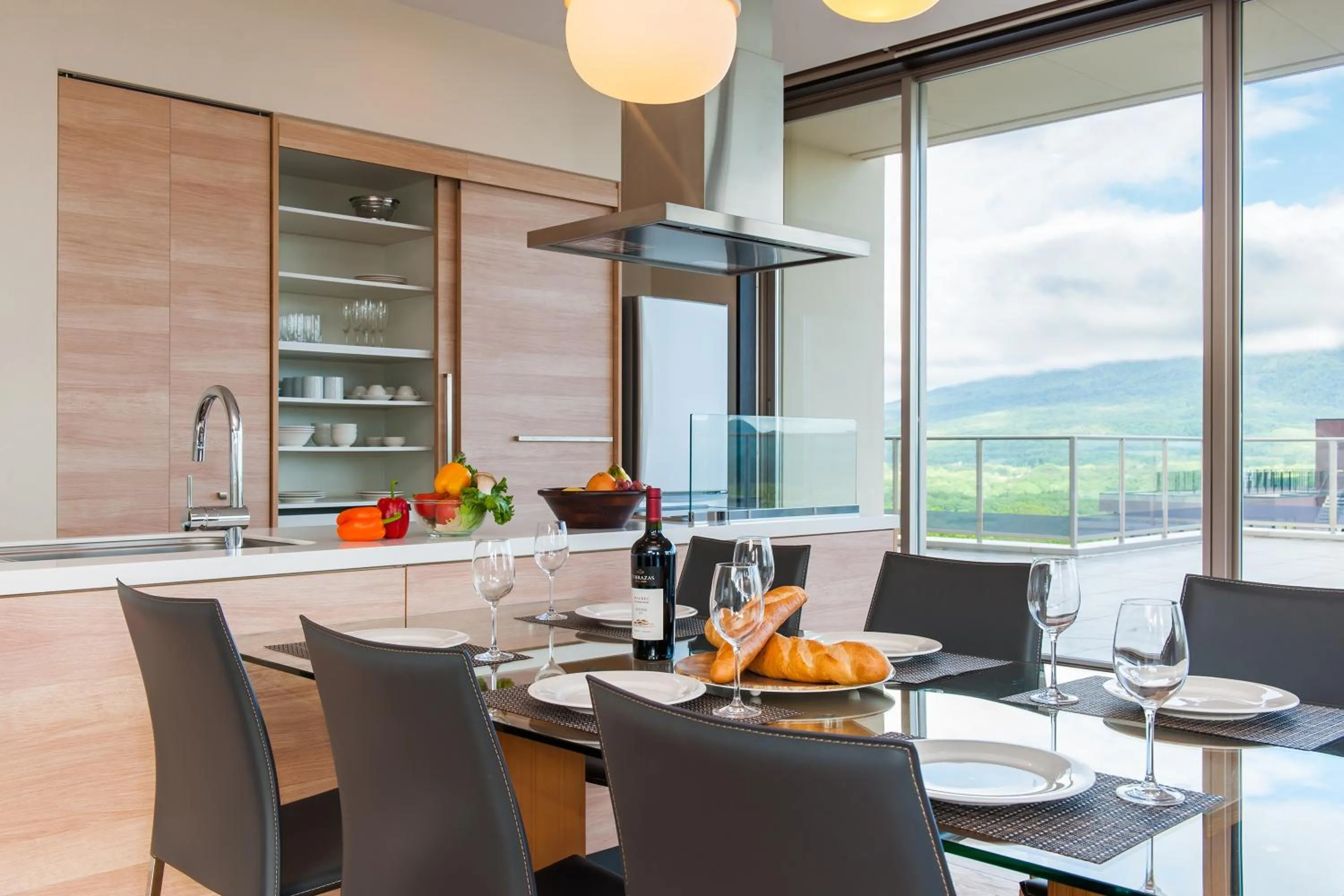 Kitchen or kitchenette in Chatrium Niseko Japan