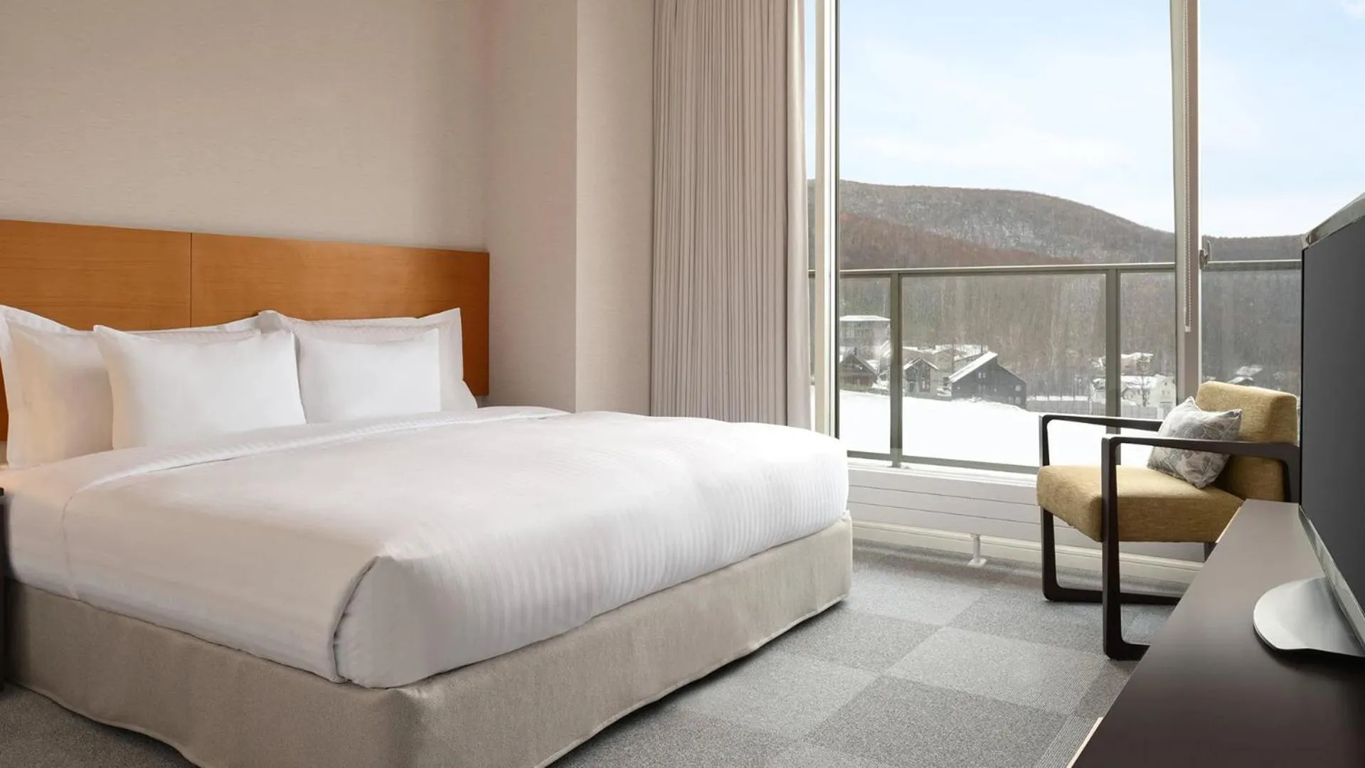 Bed in Chatrium Niseko Japan