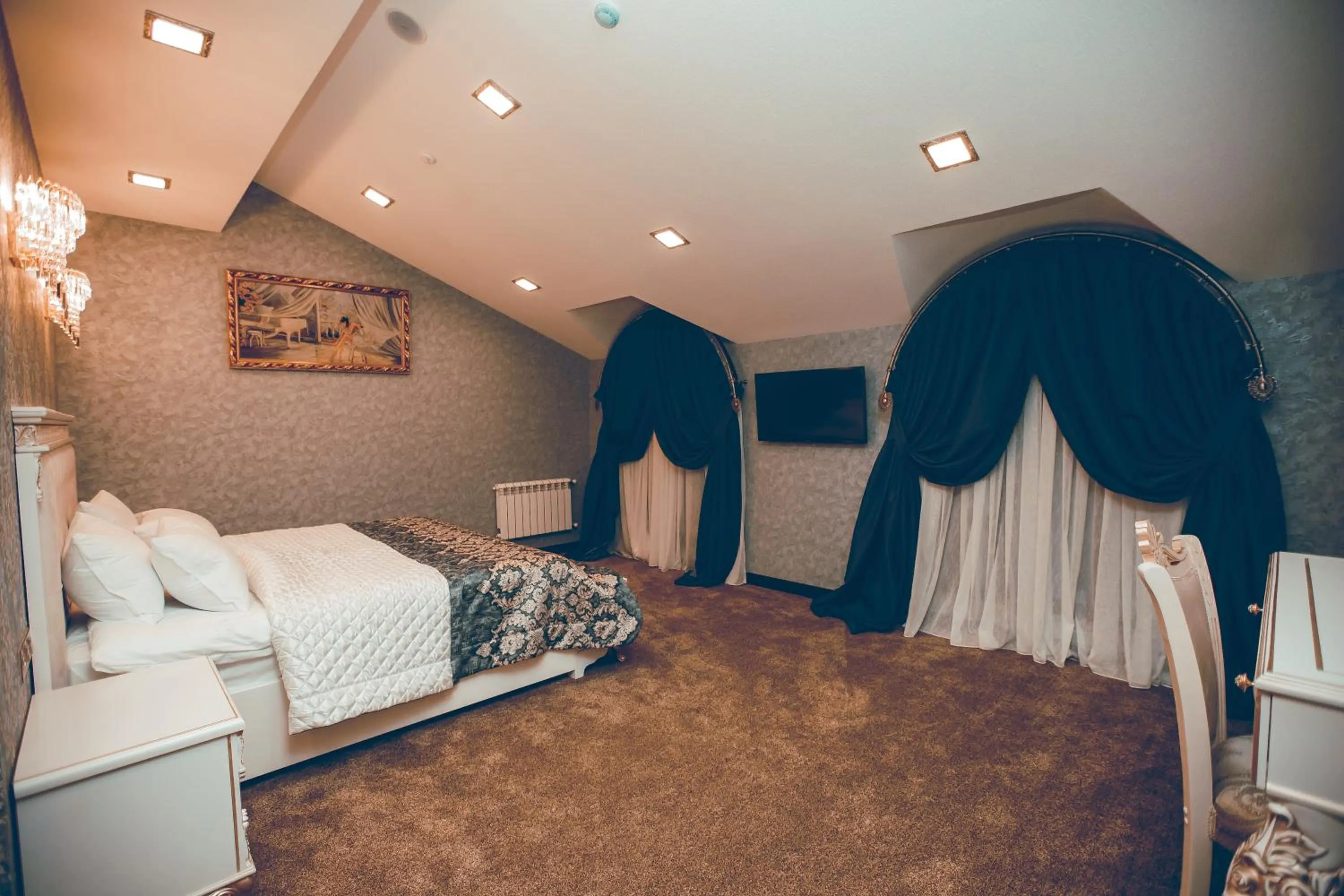 Bedroom, Bed in Baku Hotel Ganja