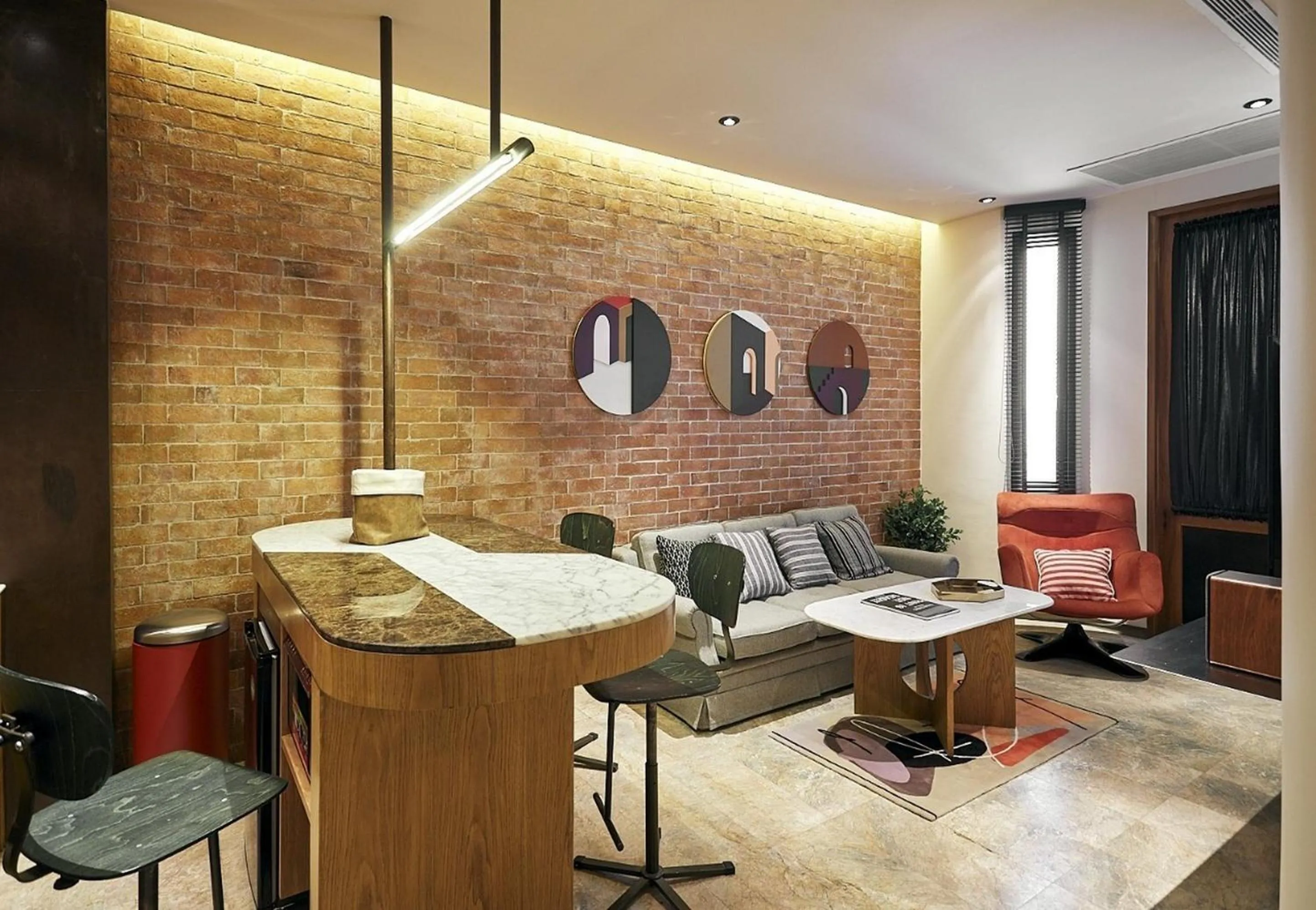 Living room in B House 49 Bangkok