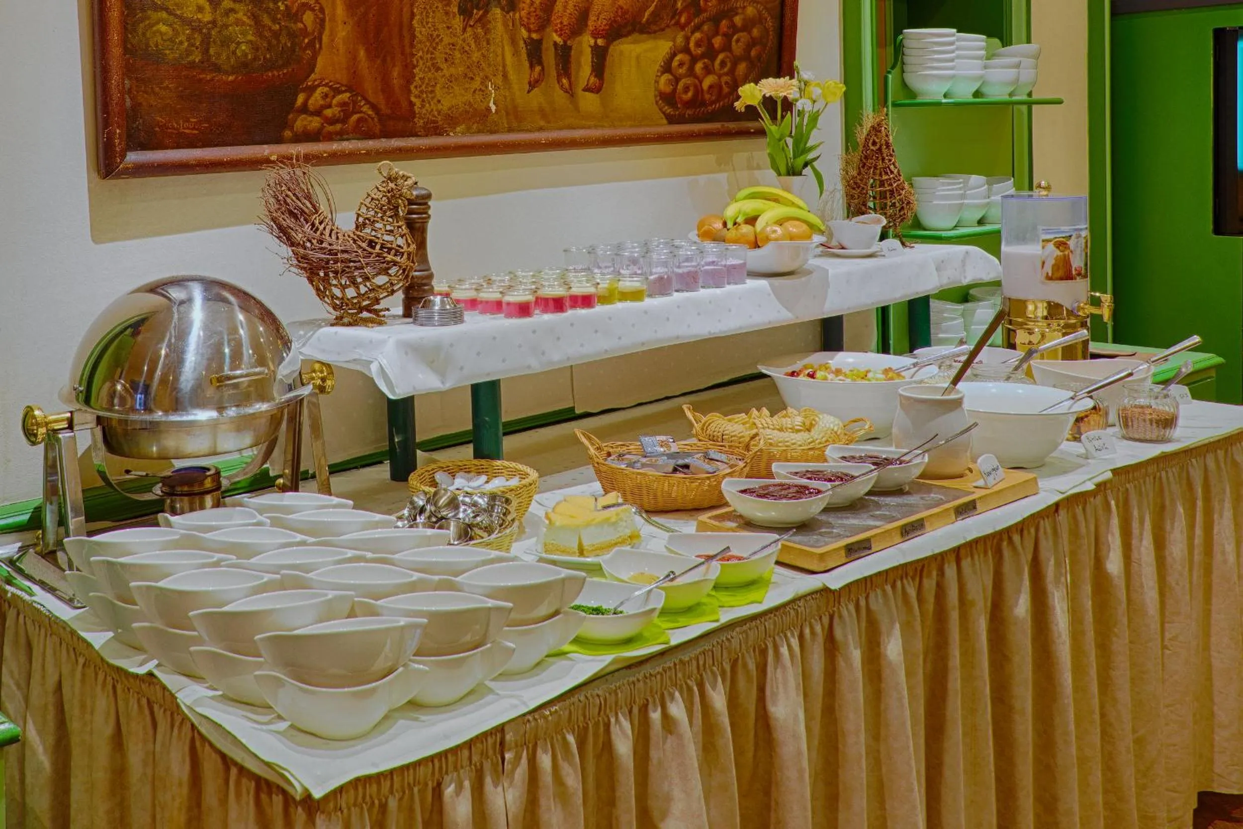 Buffet breakfast in Meeressterne Hotel Forsthaus Damerow