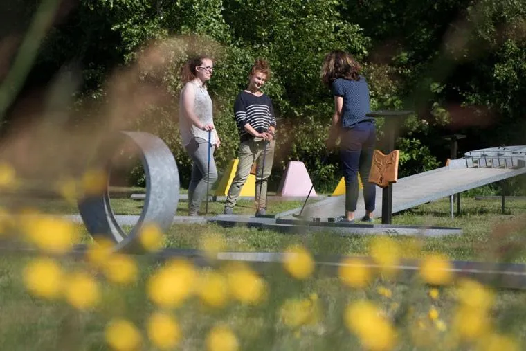 Minigolf in Meeressterne Hotel Forsthaus Damerow
