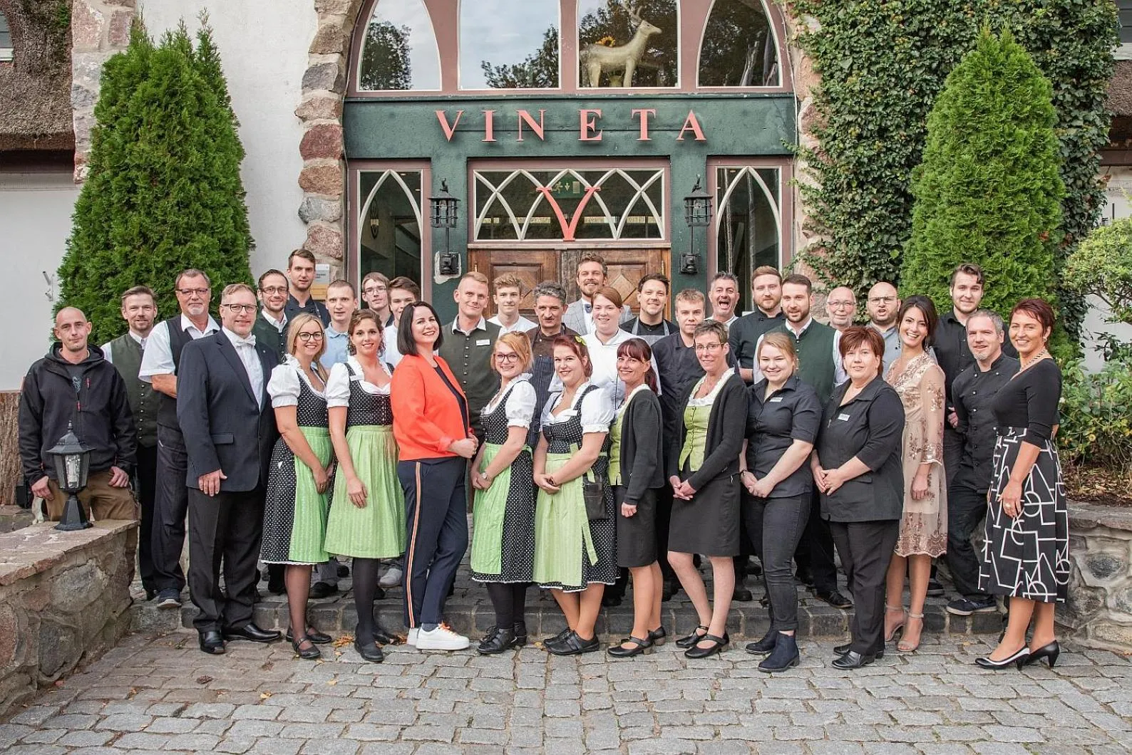 People in Meeressterne Hotel Forsthaus Damerow