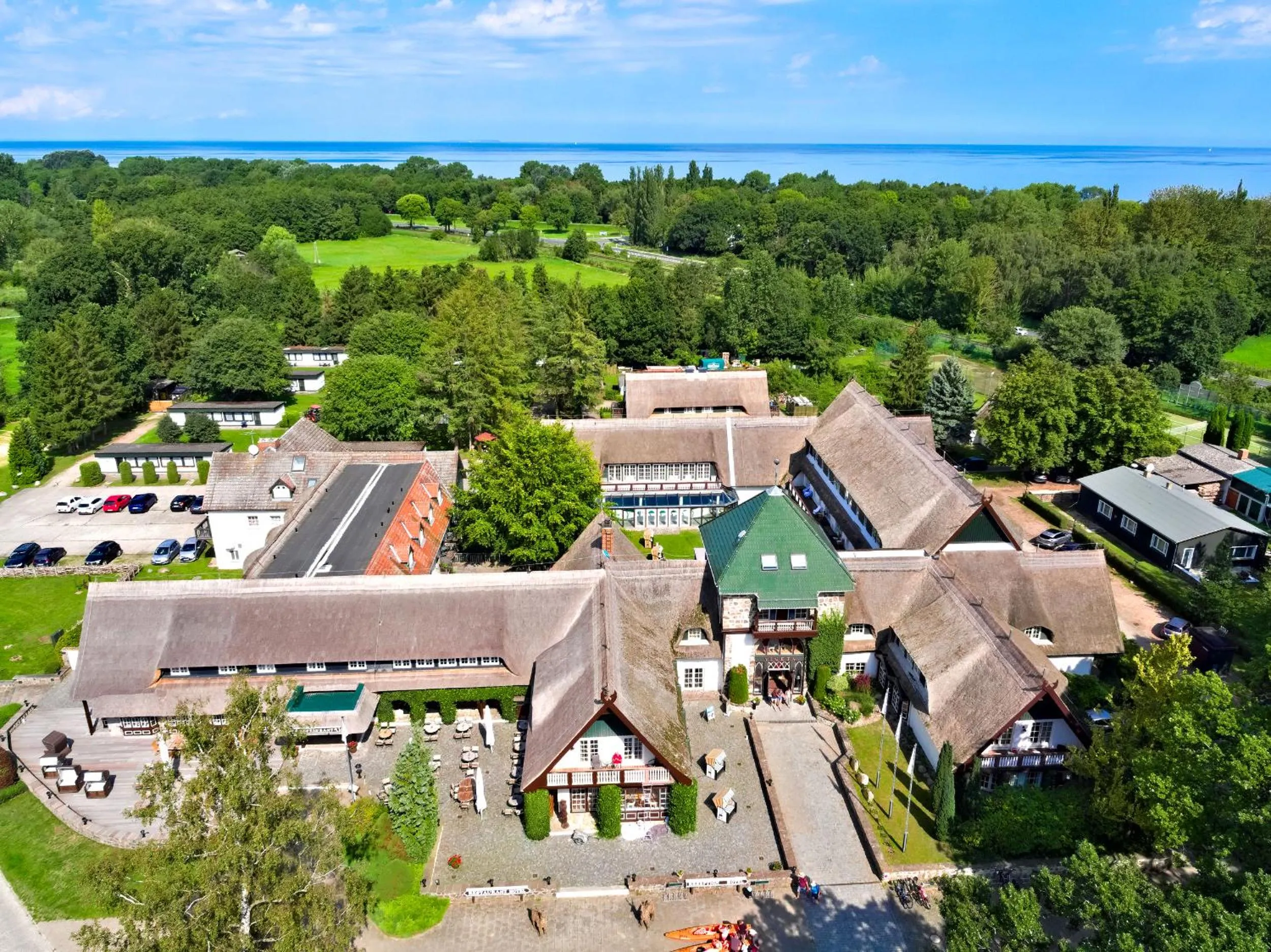 Bird's eye view in Meeressterne Hotel Forsthaus Damerow