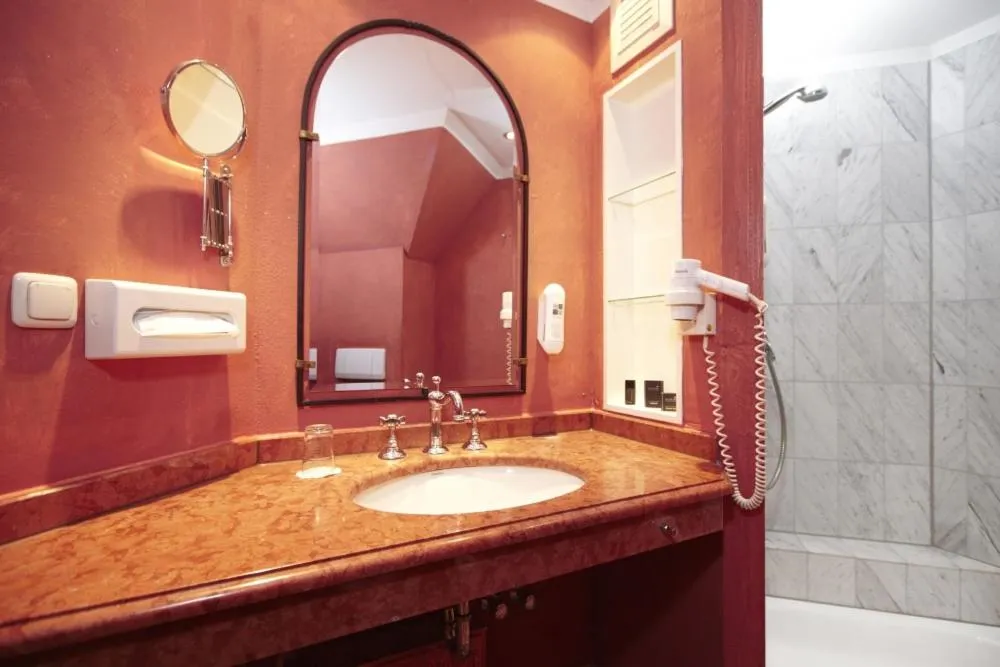 Bathroom in Meeressterne Hotel Forsthaus Damerow