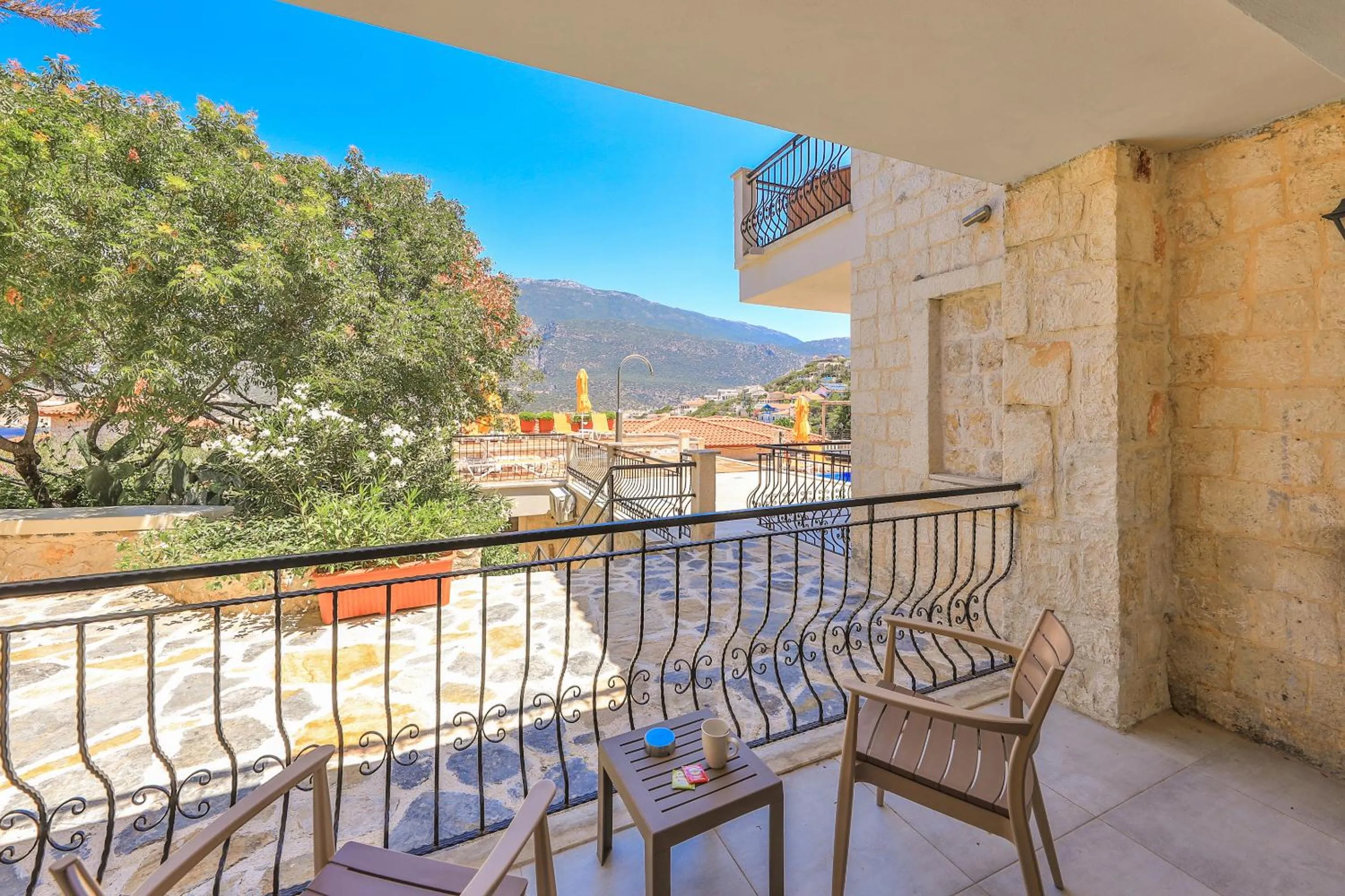 Balcony/Terrace in Atalante Hotel