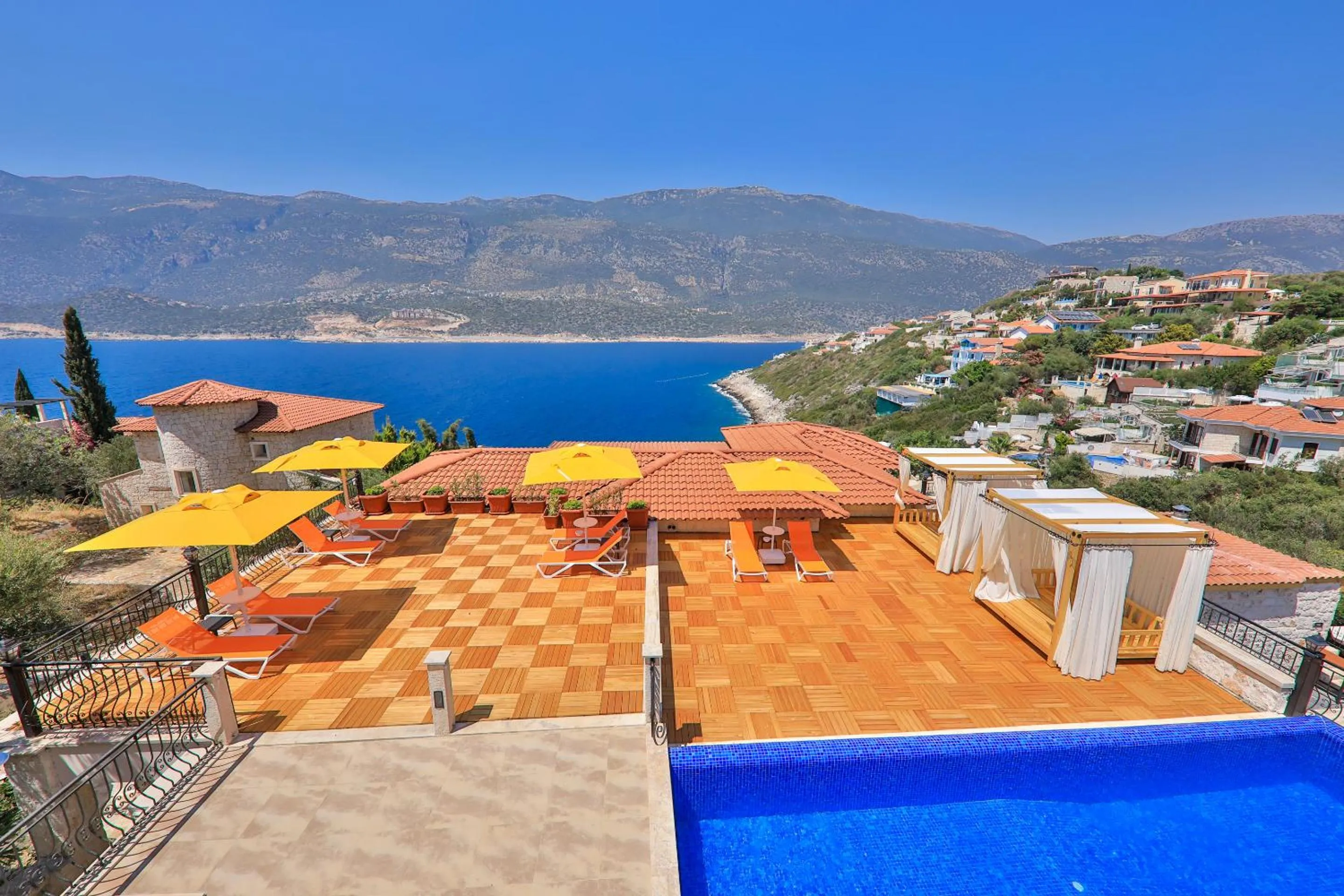 Mountain view in Atalante Hotel