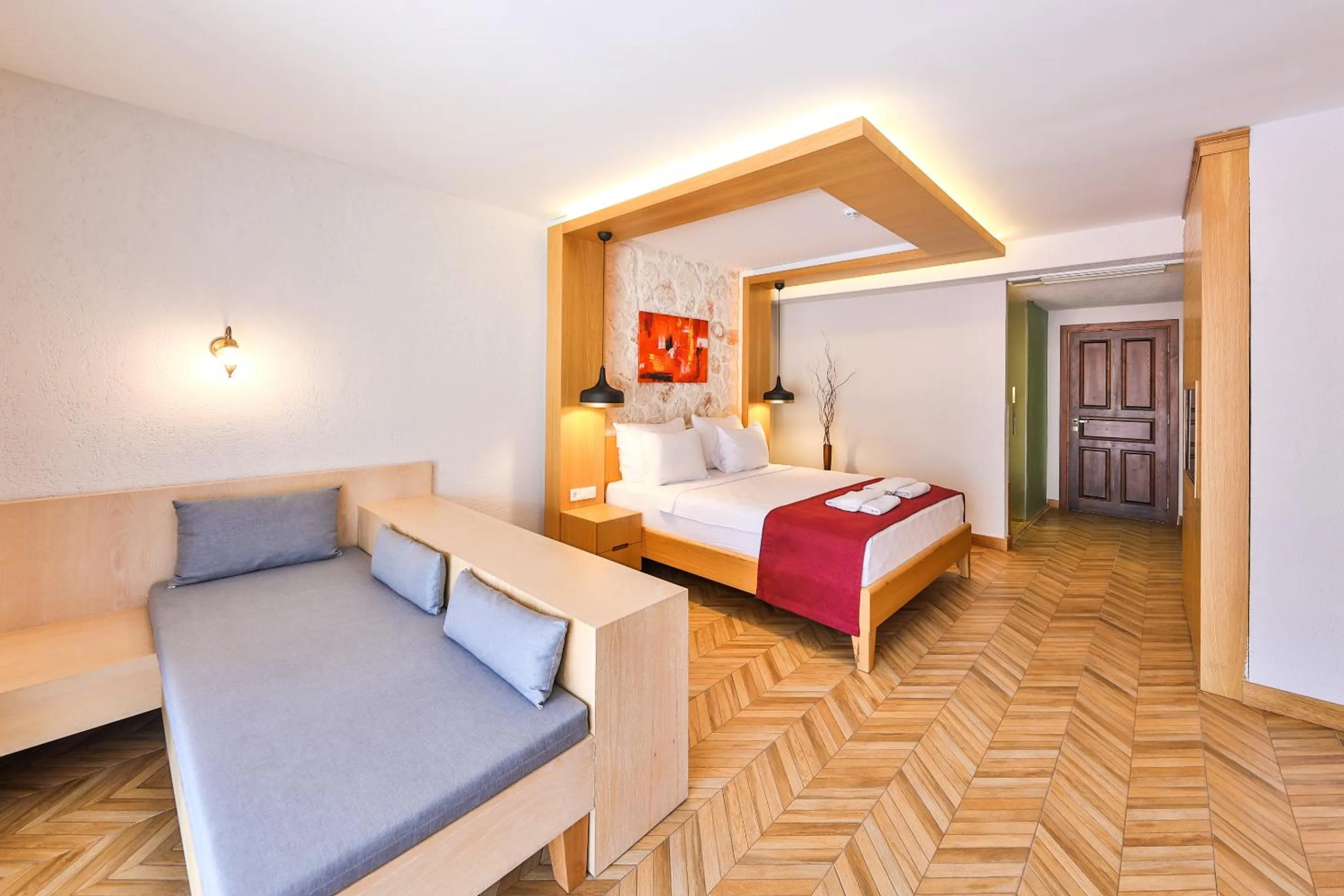 Photo of the whole room, Bed in Atalante Hotel