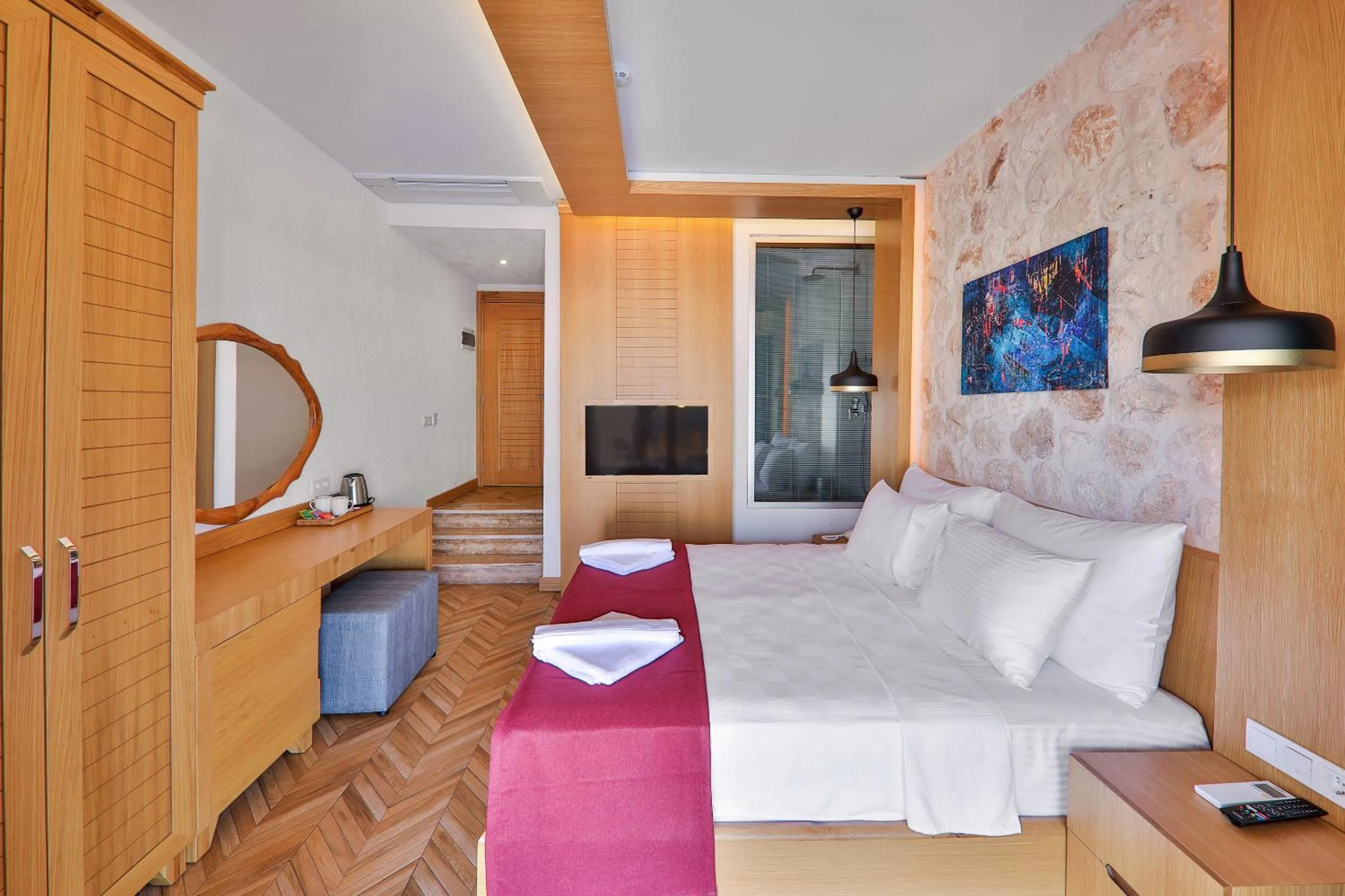 Photo of the whole room, Bed in Atalante Hotel