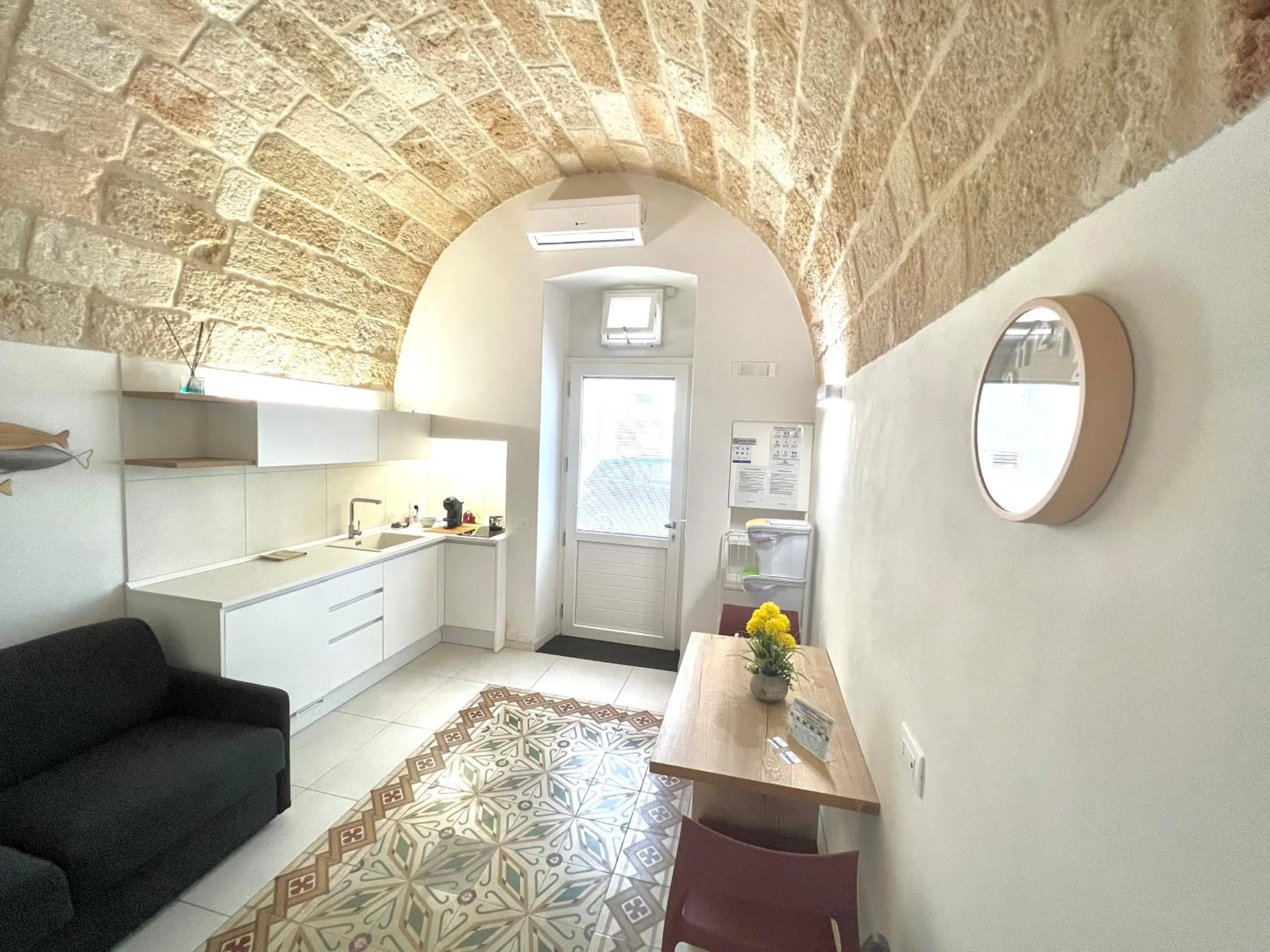 Living room in B&B Suite Amare Polignano