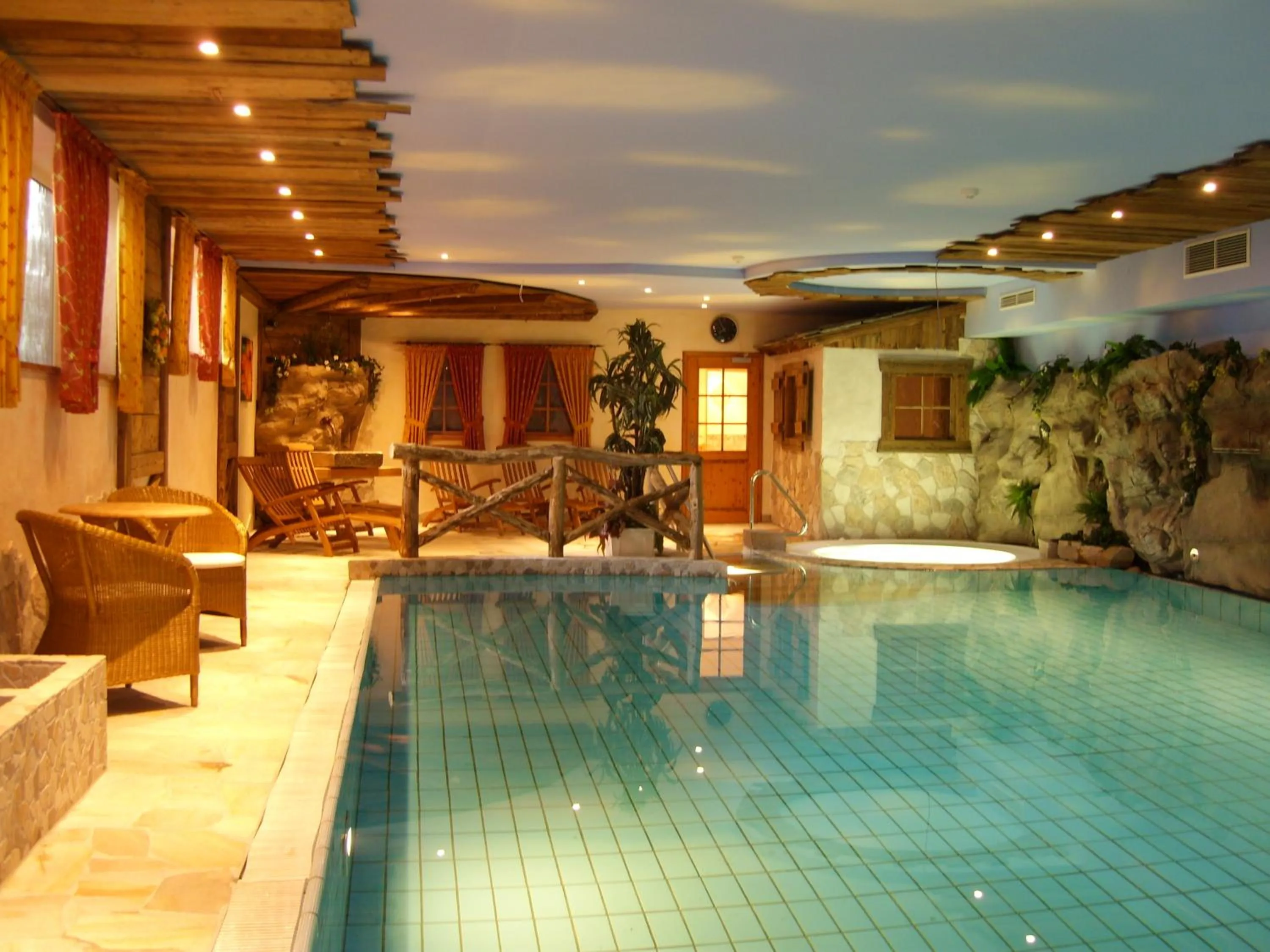 Swimming pool in Wellnesshotel Bürgerstuben