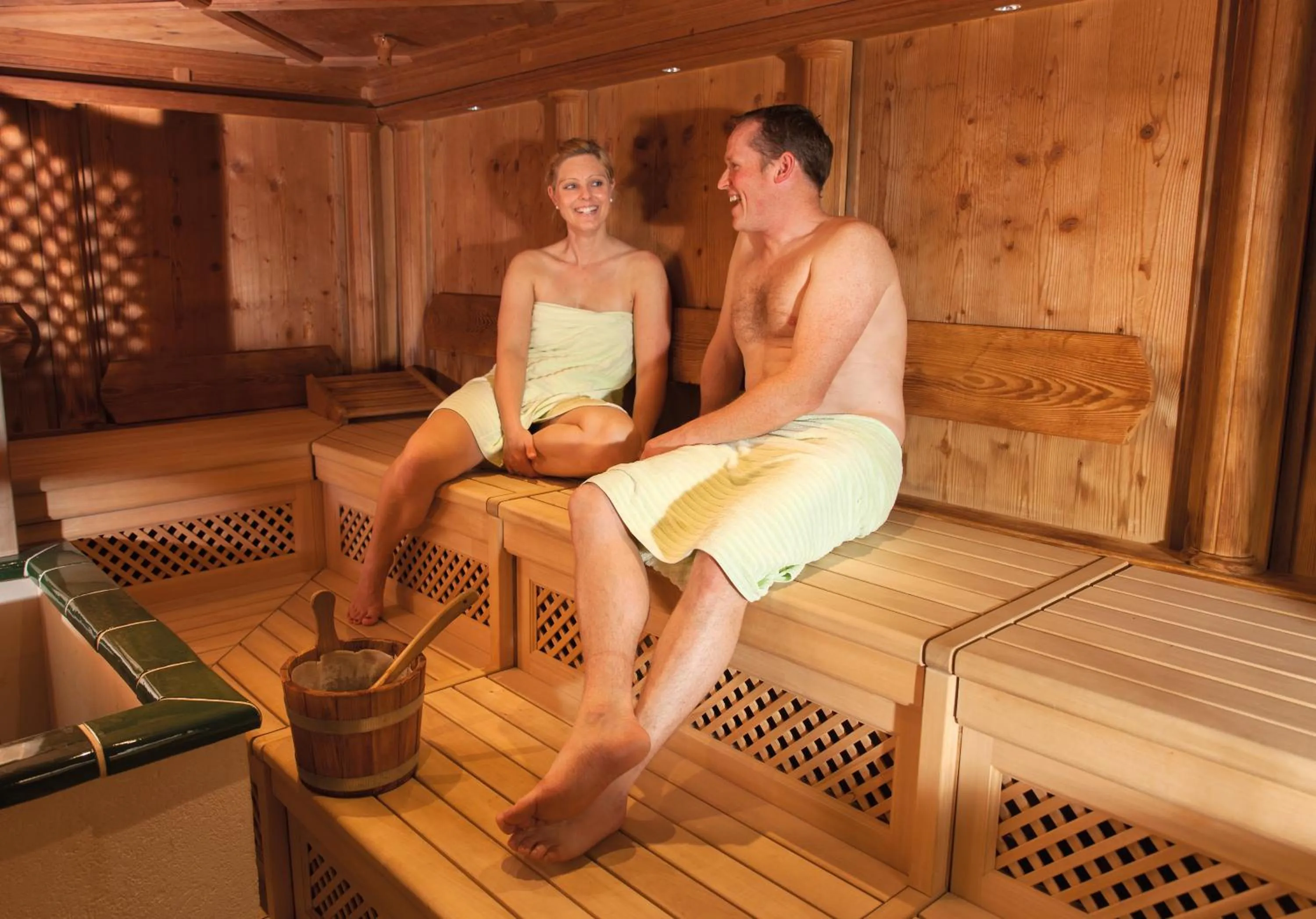 Sauna in SeeHotel Wassermann