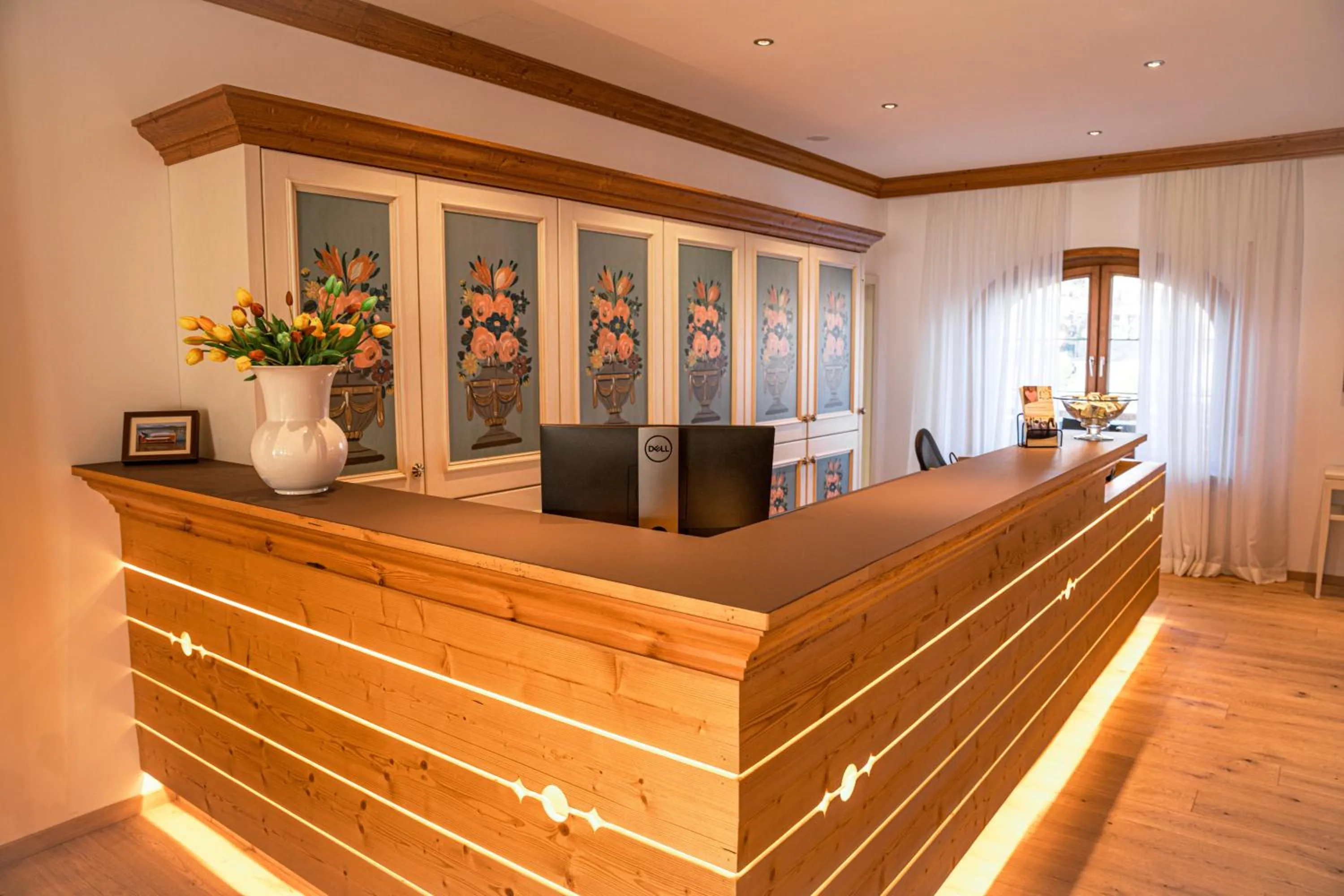 Lobby or reception in SeeHotel Wassermann