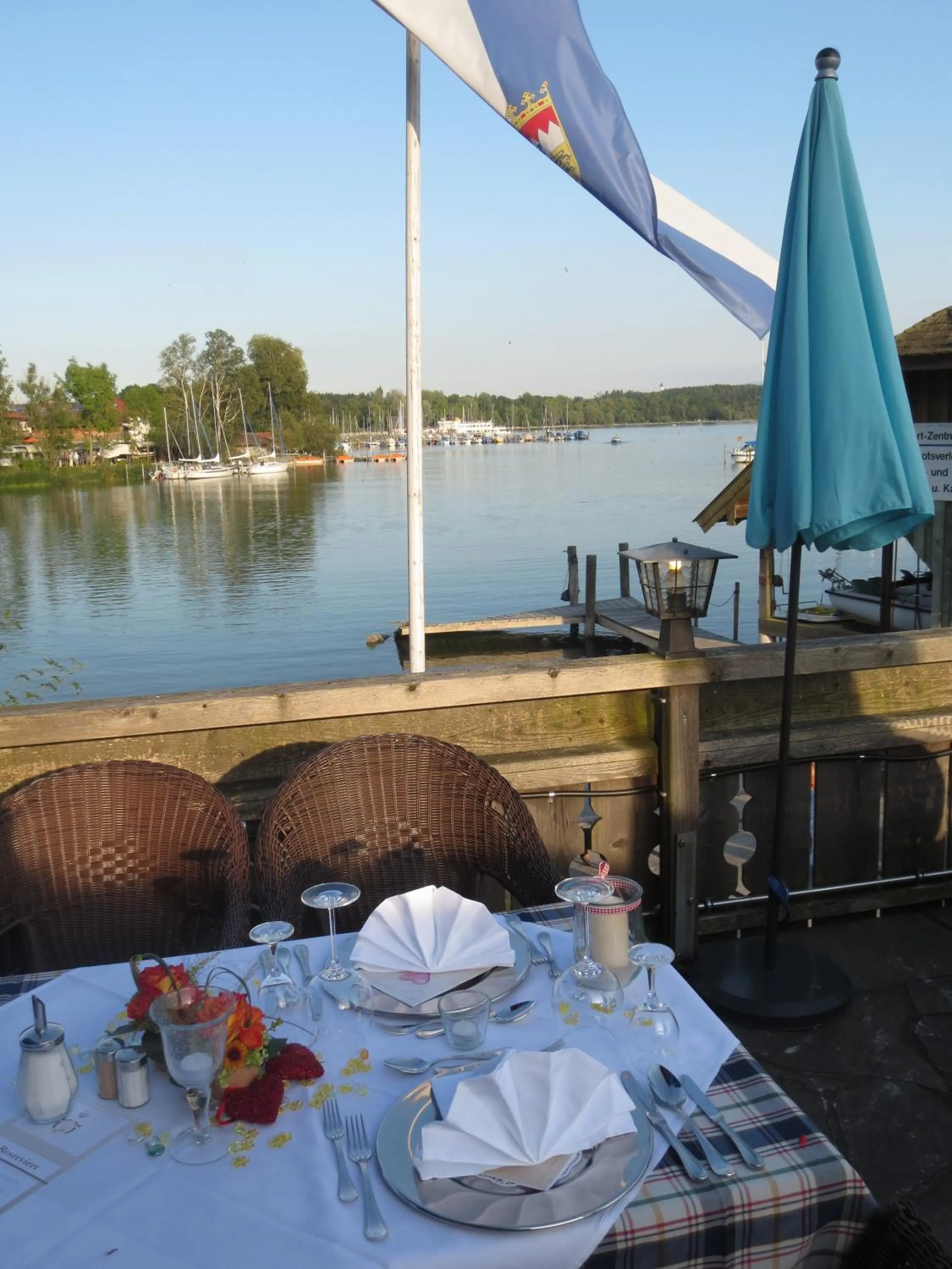 Patio in SeeHotel Wassermann